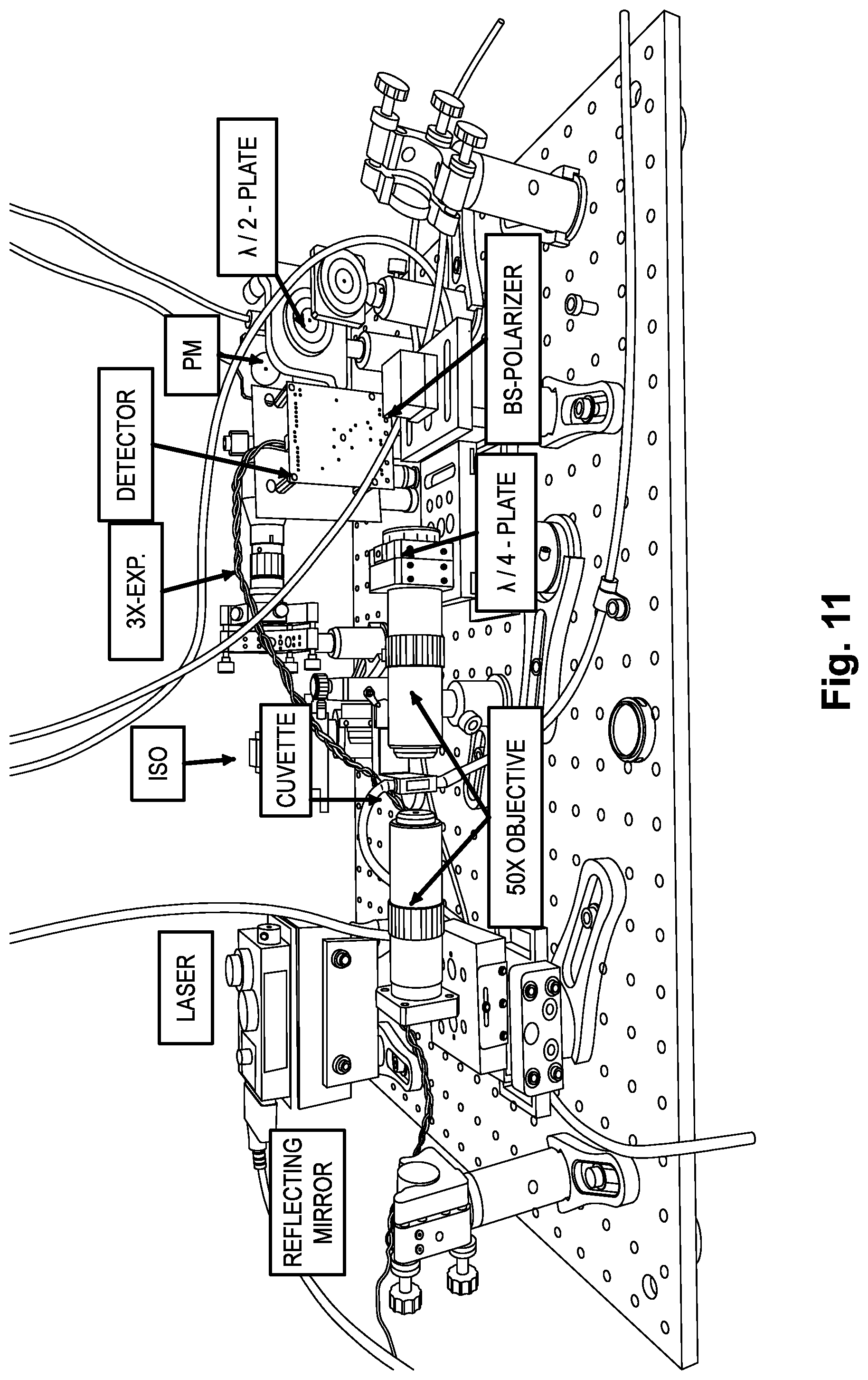 Patent US11781965 Figure 11 – System and method for particles measurement