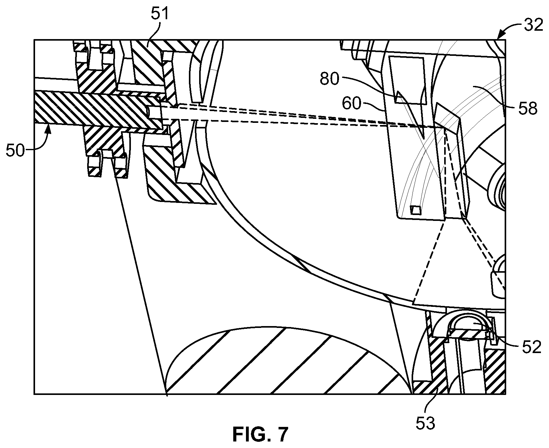 Patent US11781970 Figure 6 – Dynamic adjustment of components of a detection assembly