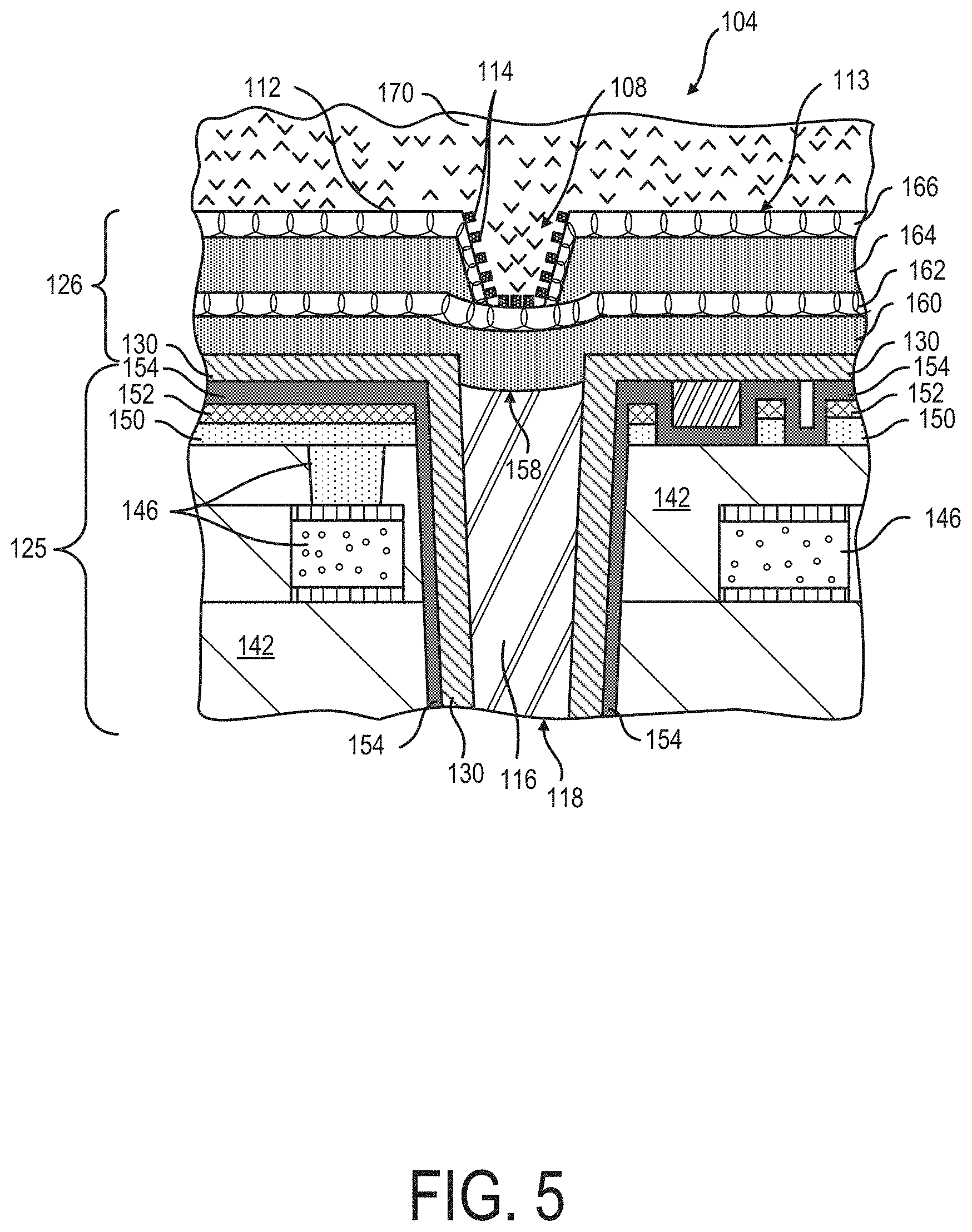 Patent US11781985 Figure 5 – Light detection devices with protective liner and methods related to same