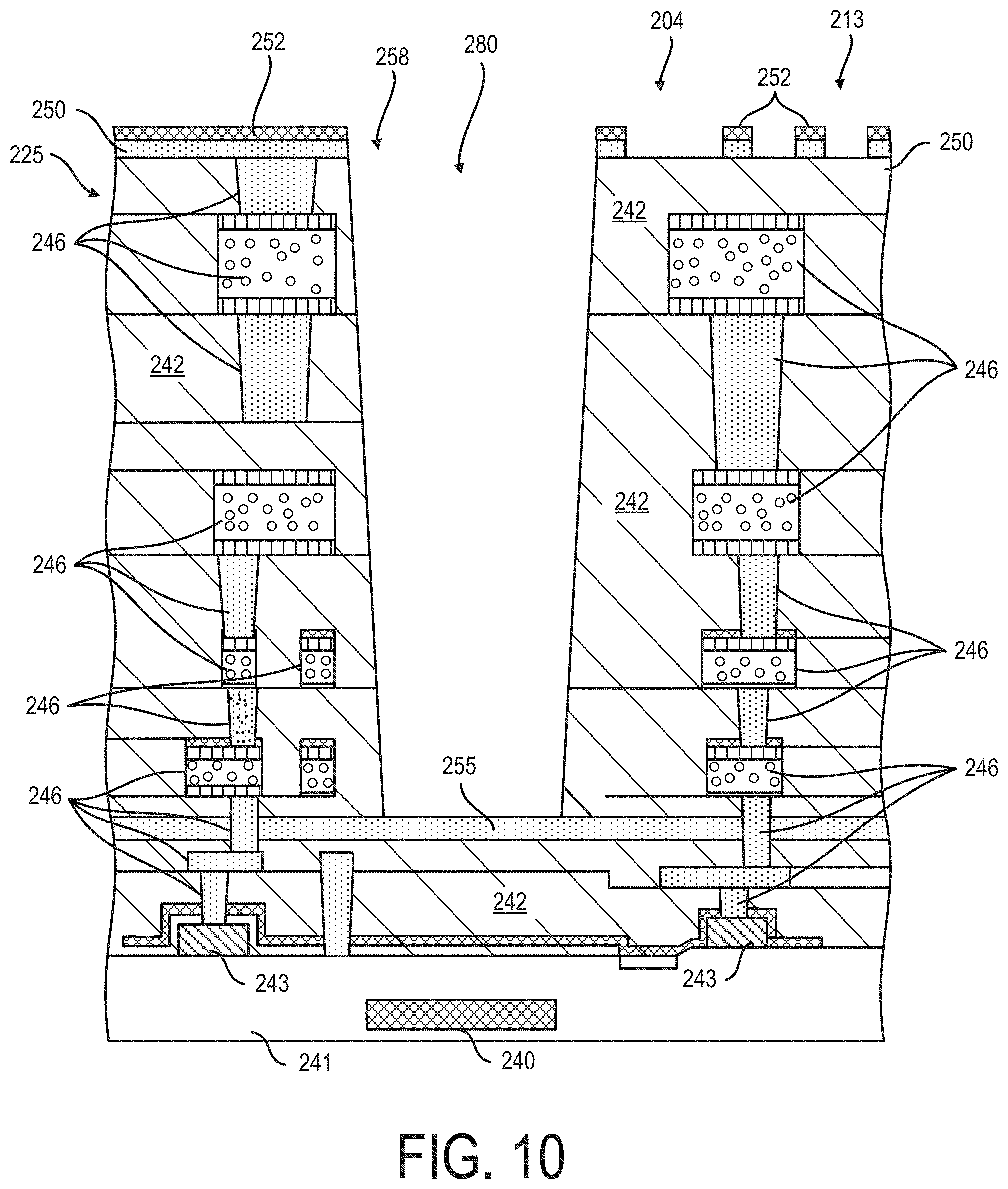 Patent US11781985 Figure 10 – Light detection devices with protective liner and methods related to same