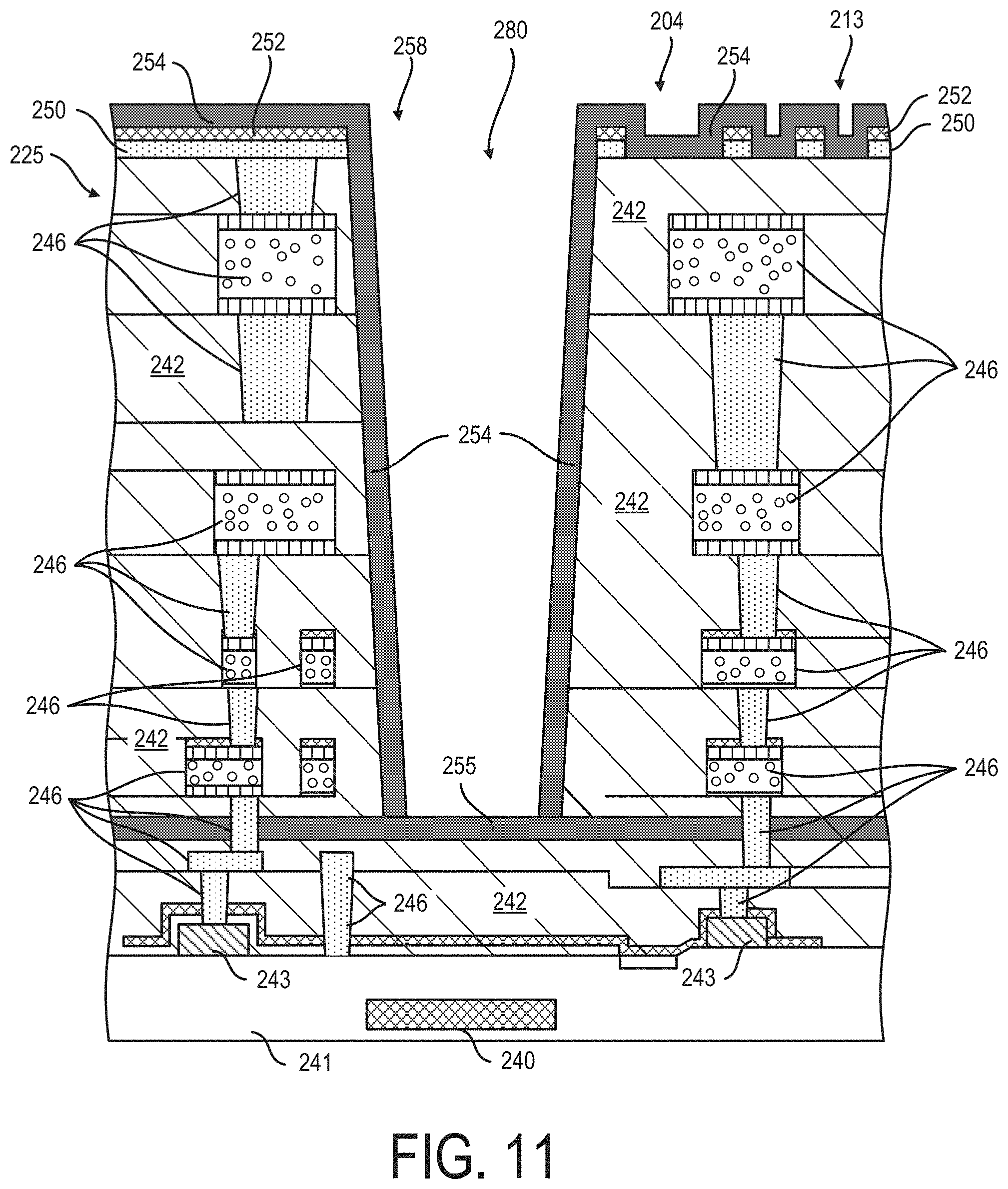 Patent US11781985 Figure 11 – Light detection devices with protective liner and methods related to same