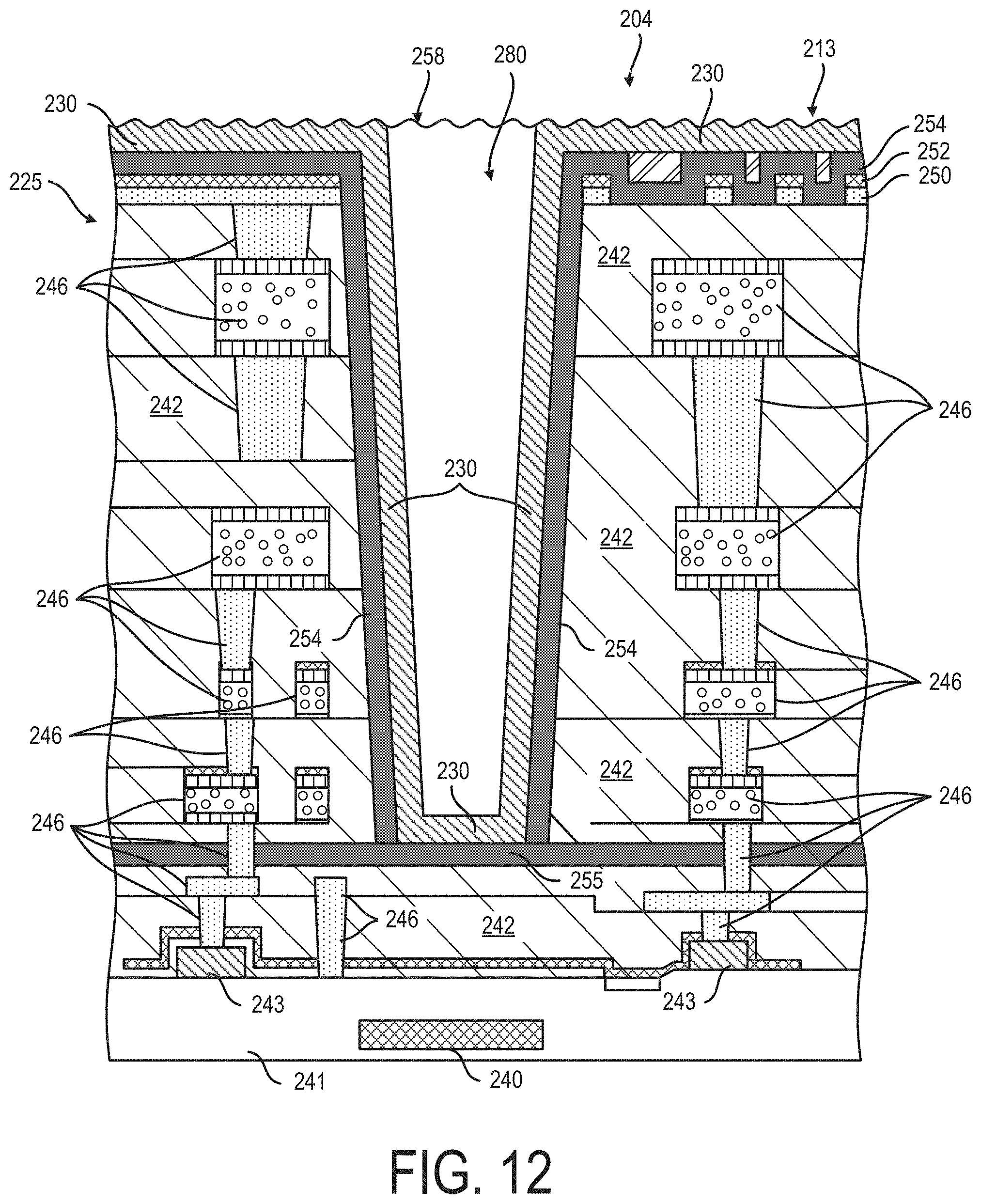 Patent US11781985 Figure 12 – Light detection devices with protective liner and methods related to same