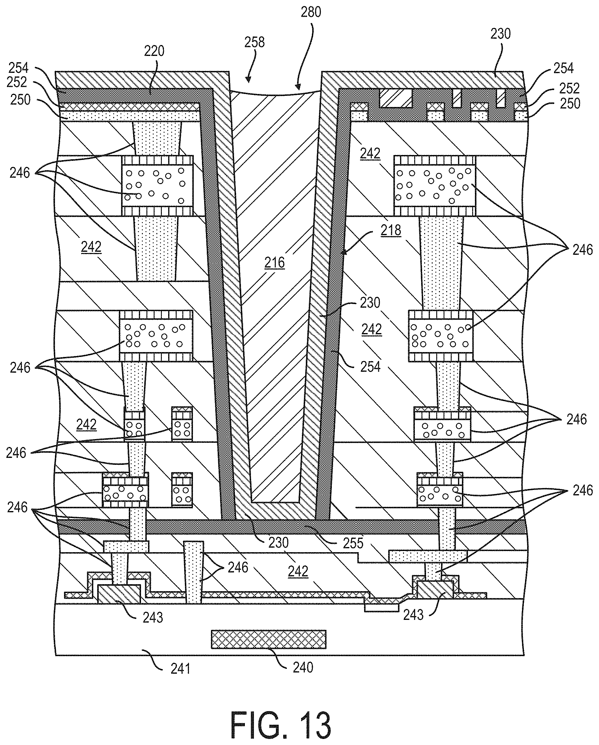Patent US11781985 Figure 13 – Light detection devices with protective liner and methods related to same