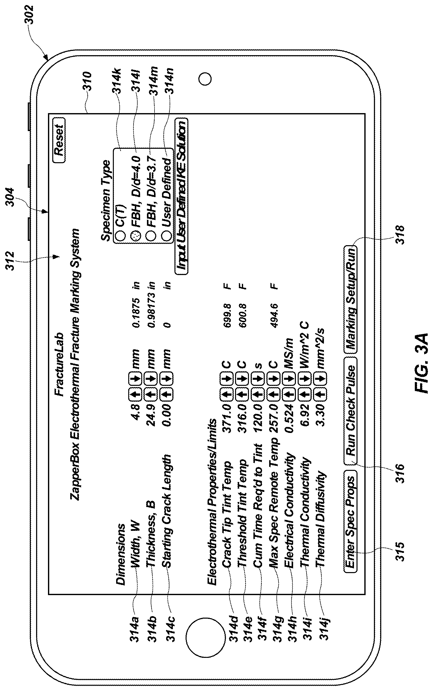 Patent US11782004 Figure 4 – System for thermally influencing a crack tip of crack within a specimen and related methods