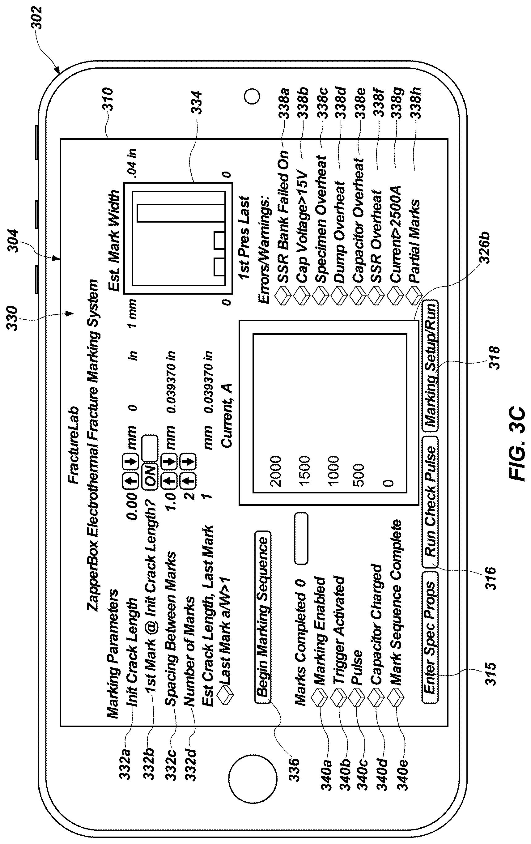 Patent US11782004 Figure 6 – System for thermally influencing a crack tip of crack within a specimen and related methods