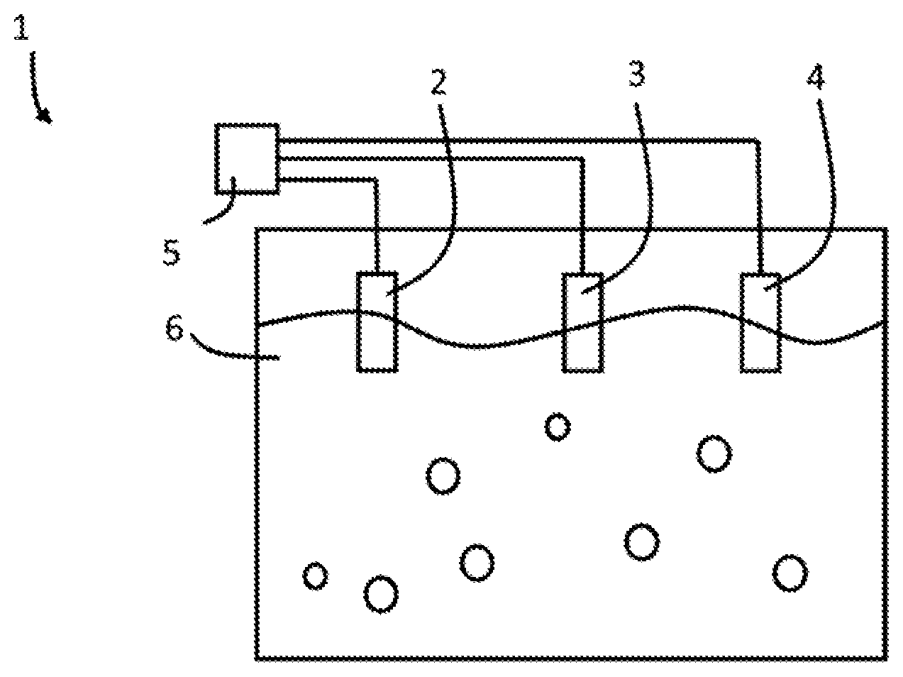 Patent US11782008 Figure 1 – Method for correcting two measured values from different analytical measuring devices and measuring point for carrying out the method