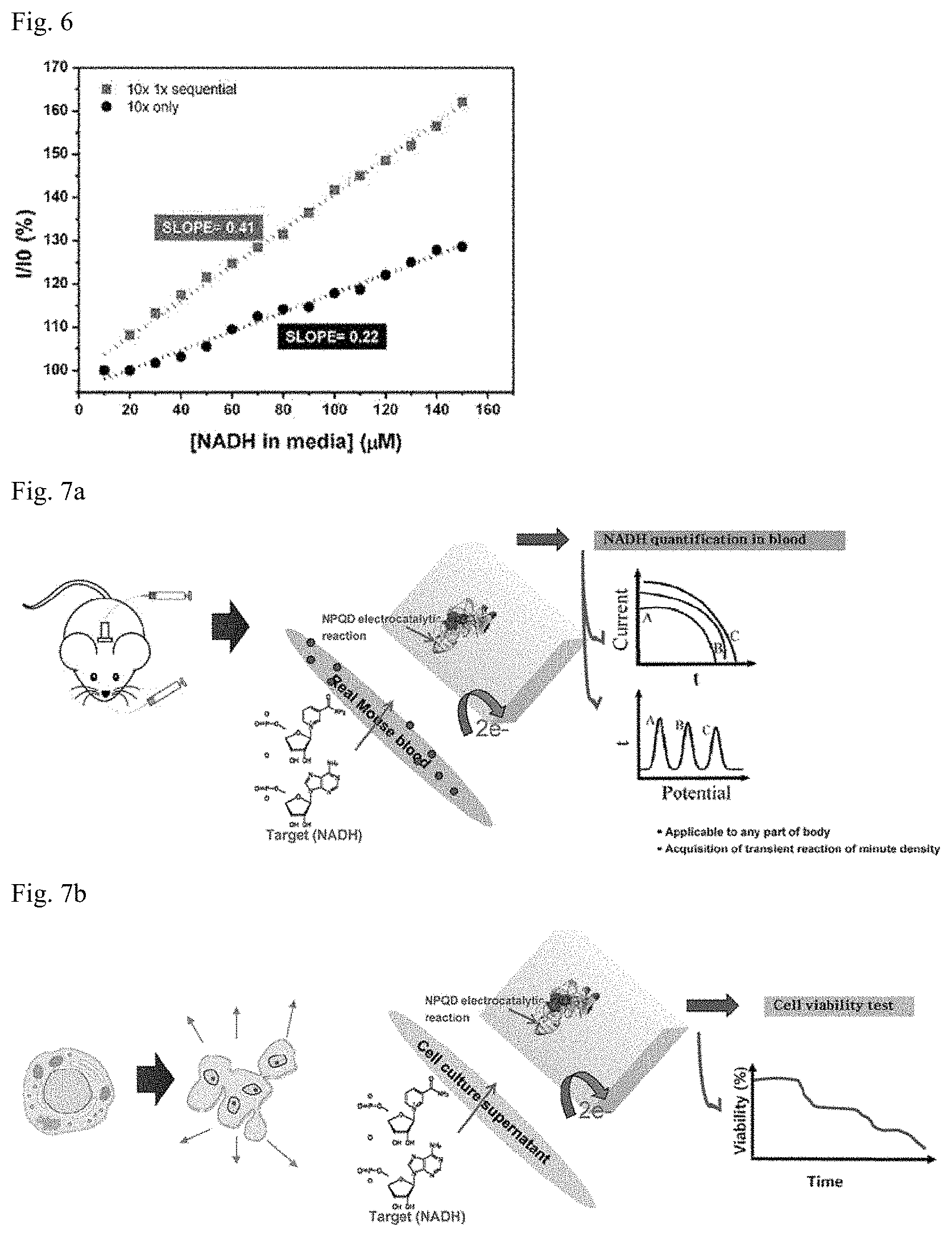 Patent US11782010 Figure 3 – Electrode for biosensor for NADH measurement and manufacturing method therefor