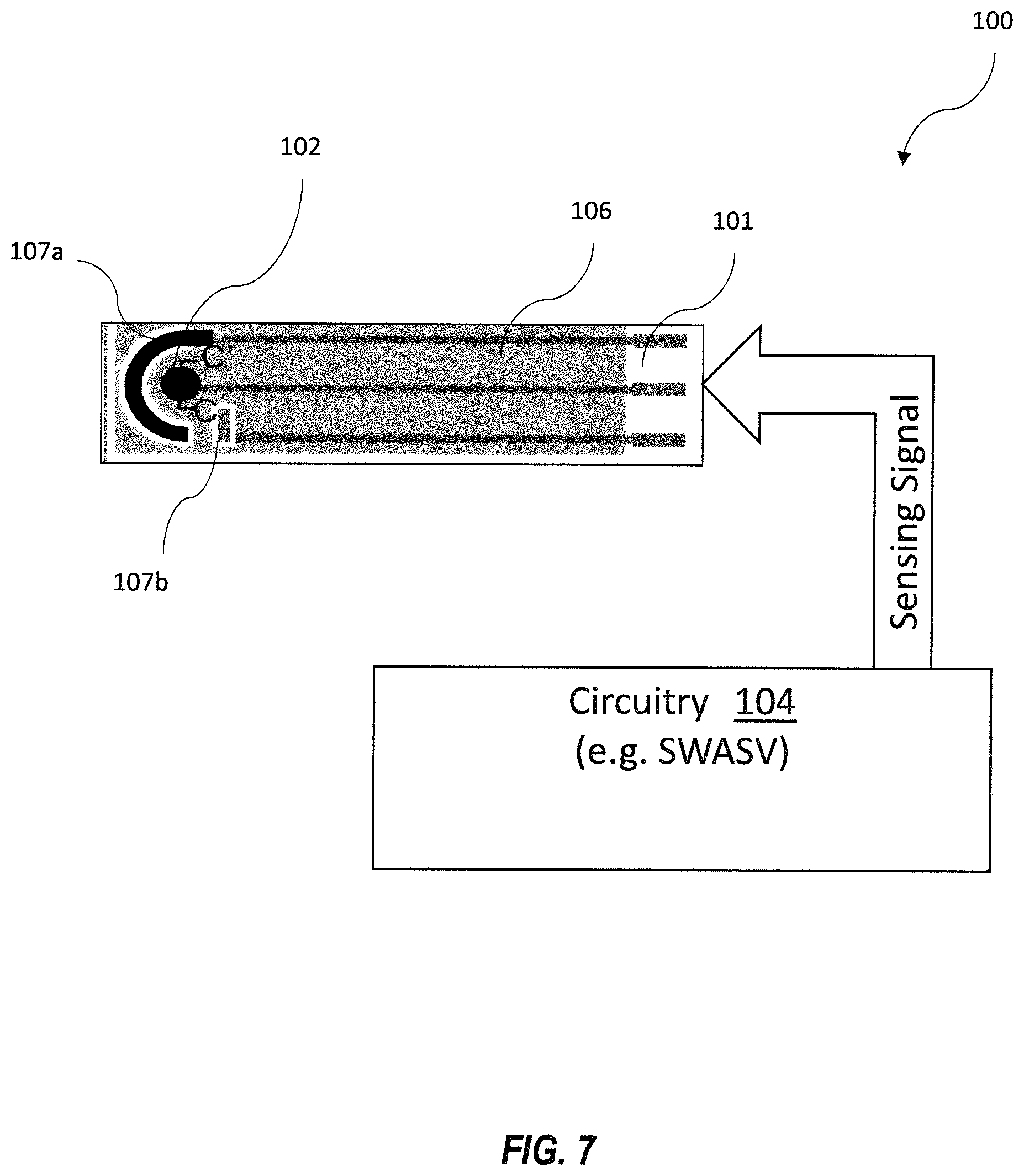 Patent US11782013 Figure 14 – Sensor device with biopolymer-metal composite film and related methods