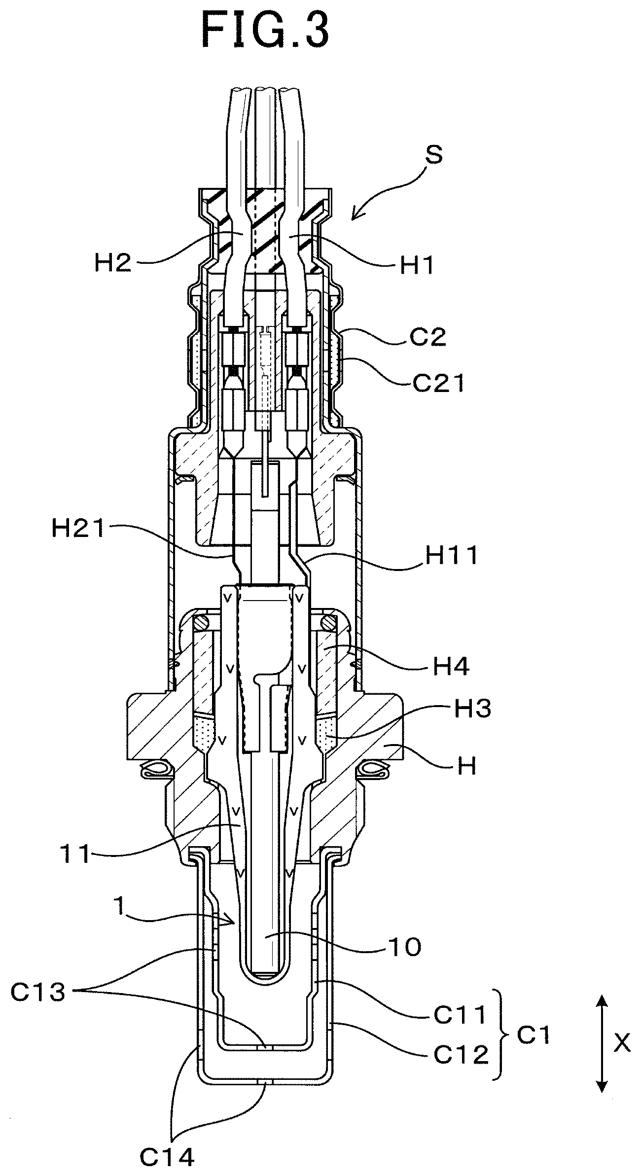 Patent US11782016 Figure 2 – Gas sensor