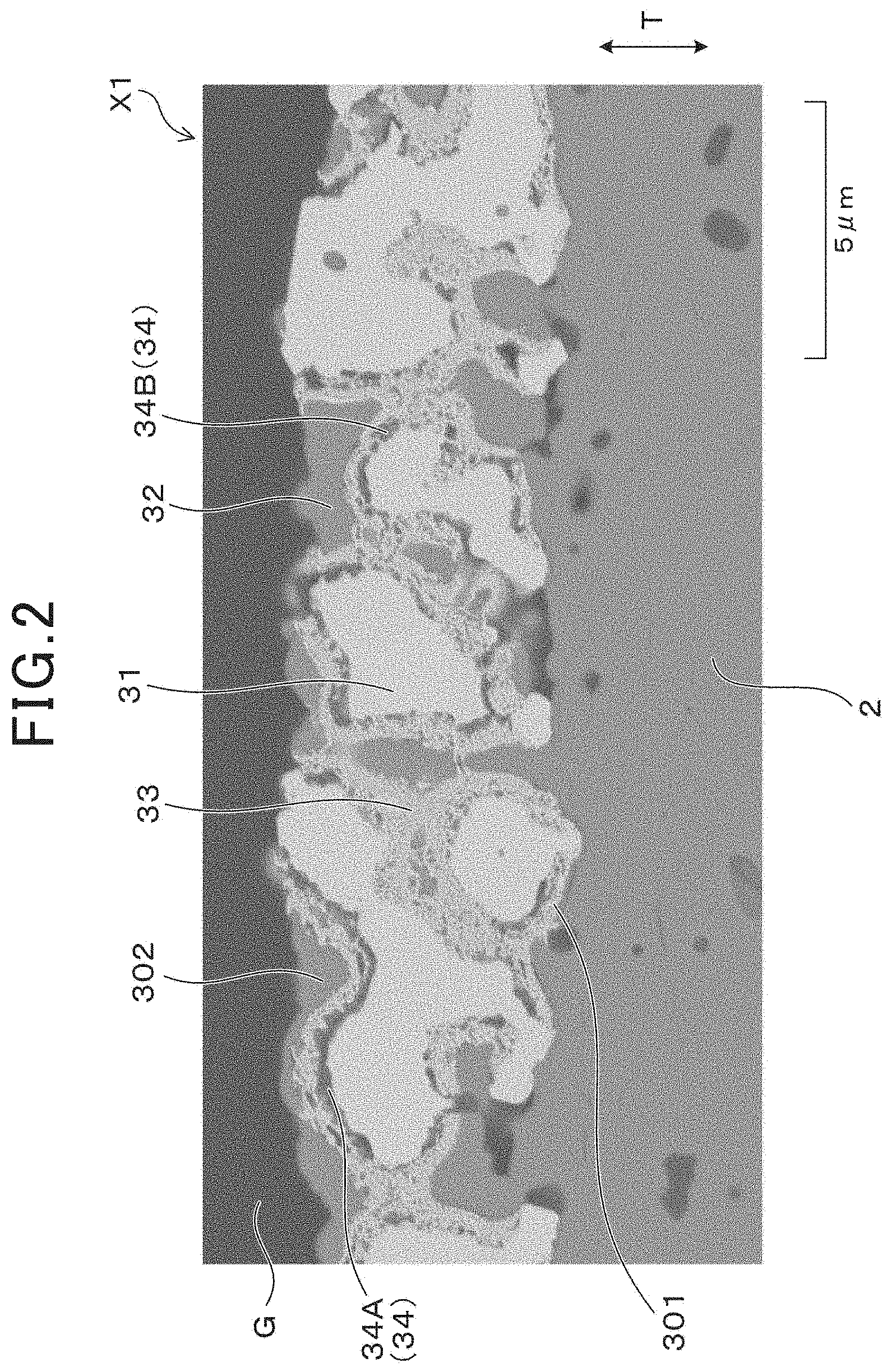 Patent US11782018 Figure 2 – Gas sensor element and method for manufacturing the same