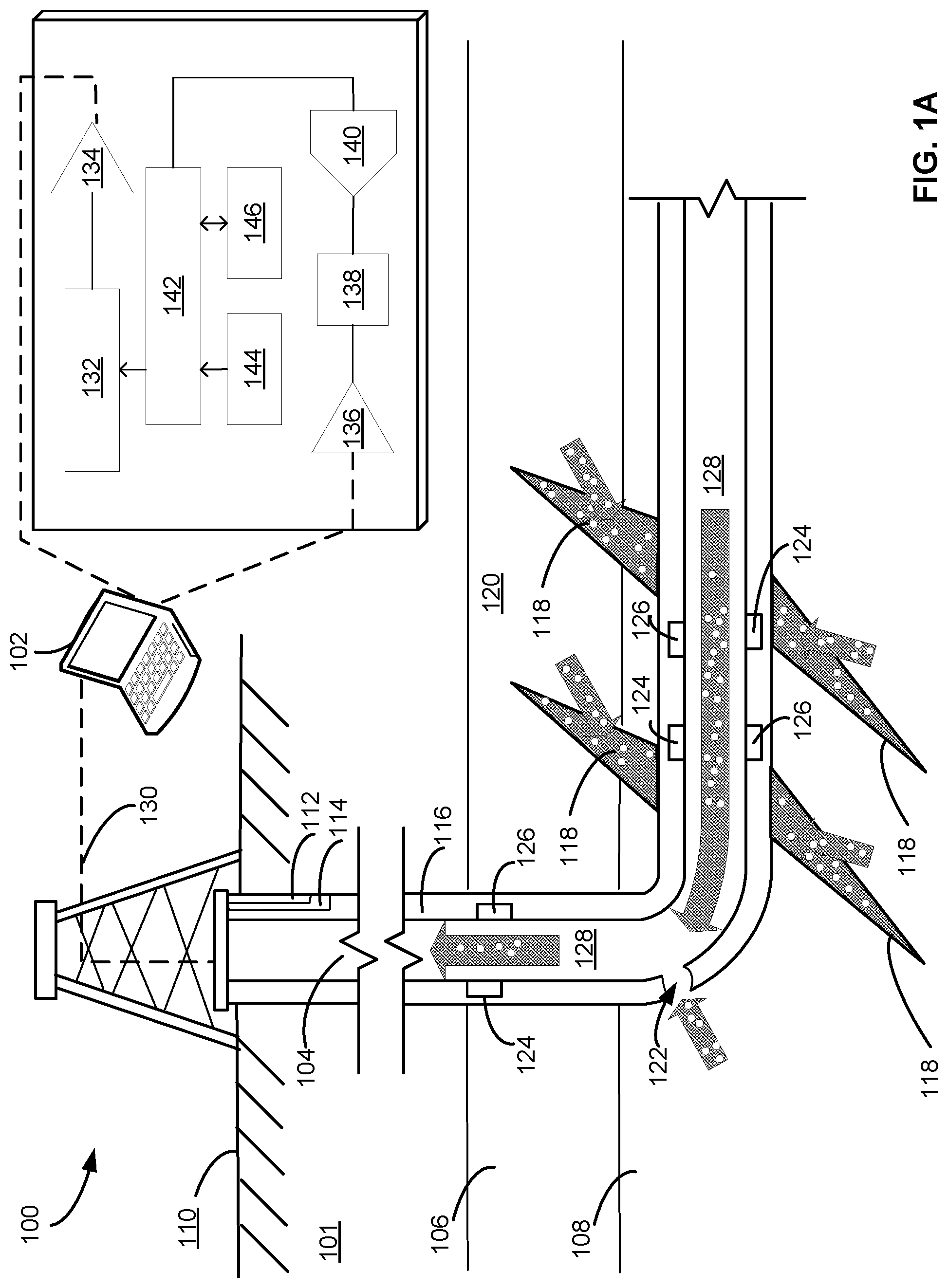Patent US11782028 Figure 1 – Slug flow monitoring and gas measurement