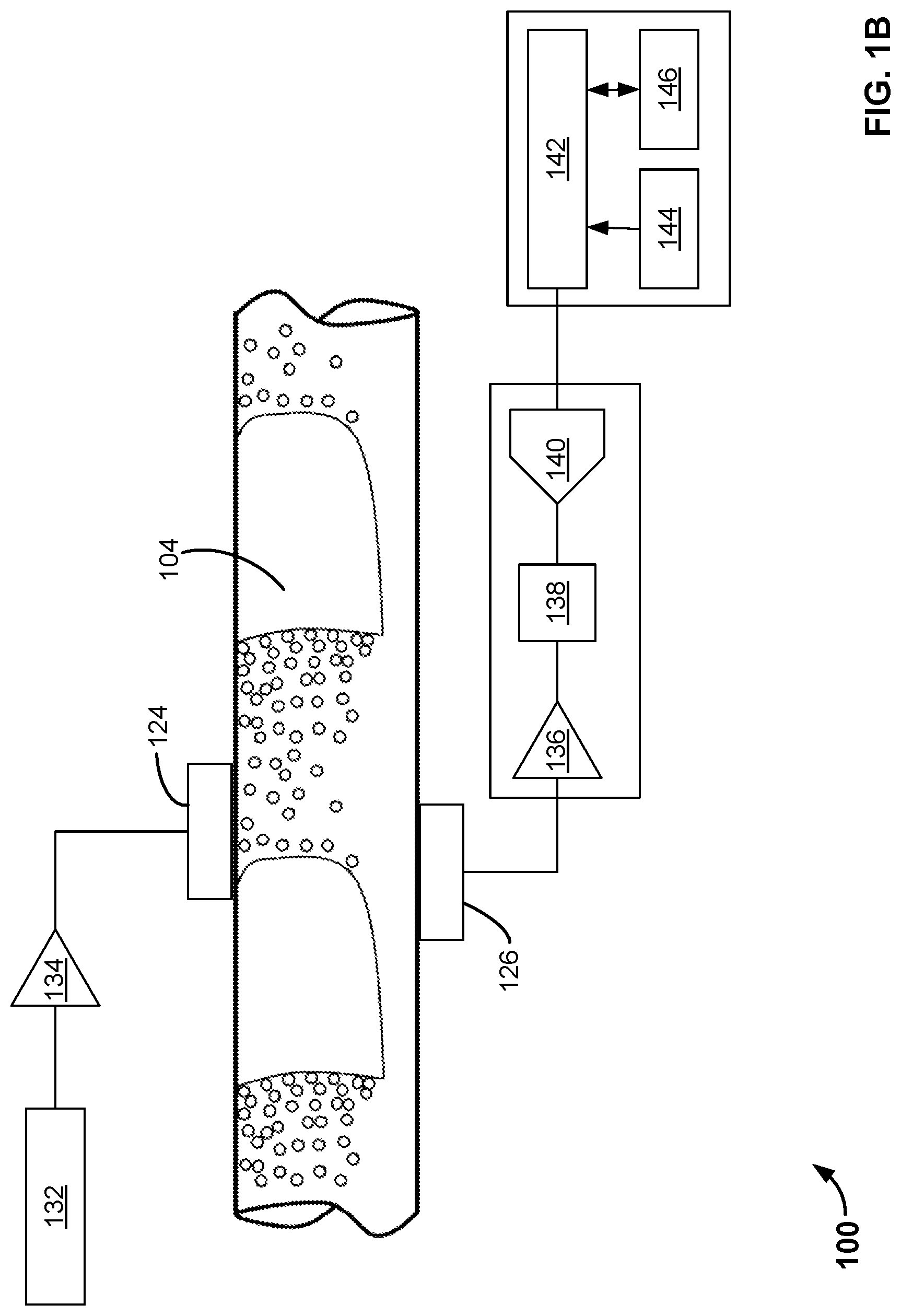 Patent US11782028 Figure 2 – Slug flow monitoring and gas measurement