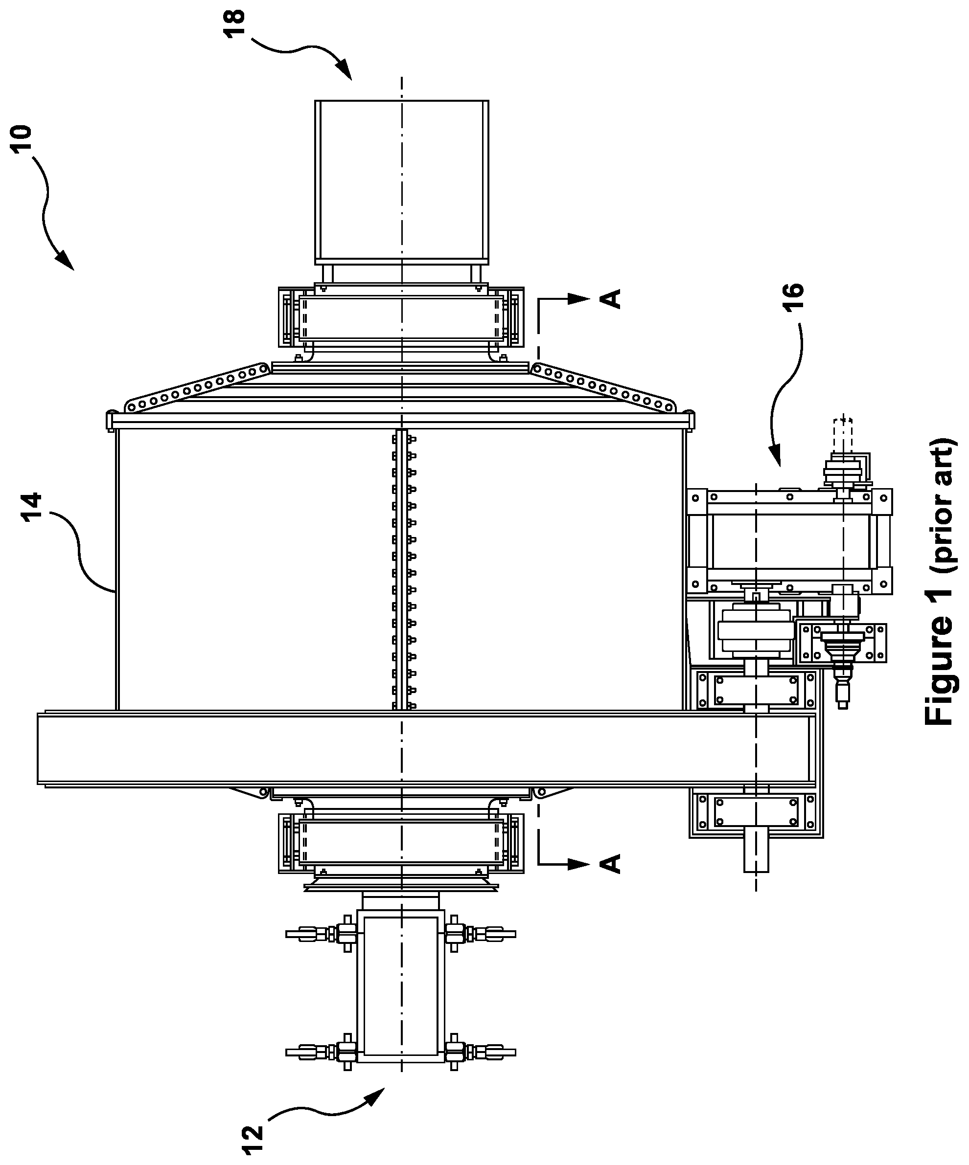 Patent US11782029 — Device and system for monitoring wear of a wearable component mounted in mining equipment — Figure 1