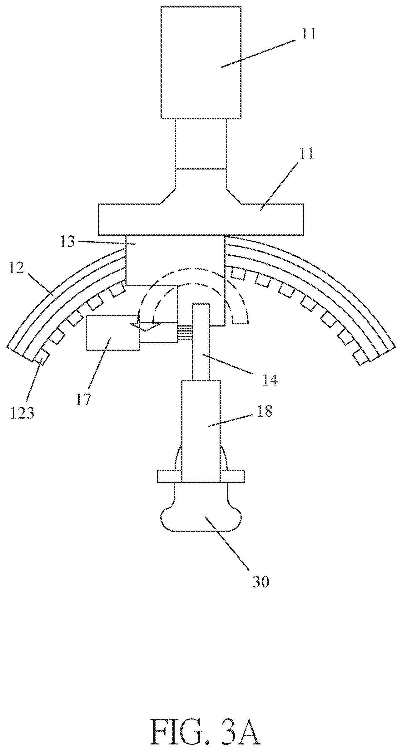 Patent US11782030 Figure 4 – Clamping apparatus for ultrasonic detection device