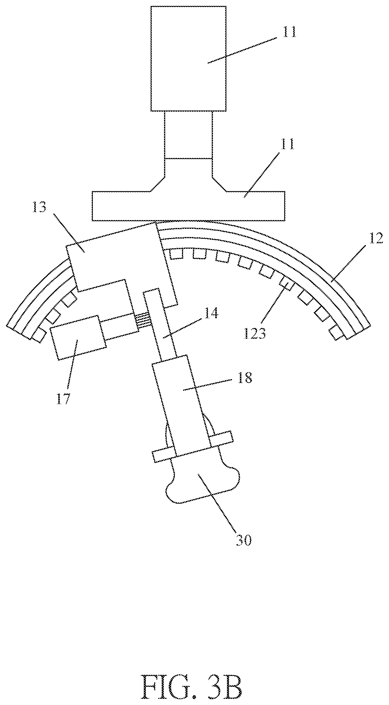 Patent US11782030 Figure 5 – Clamping apparatus for ultrasonic detection device