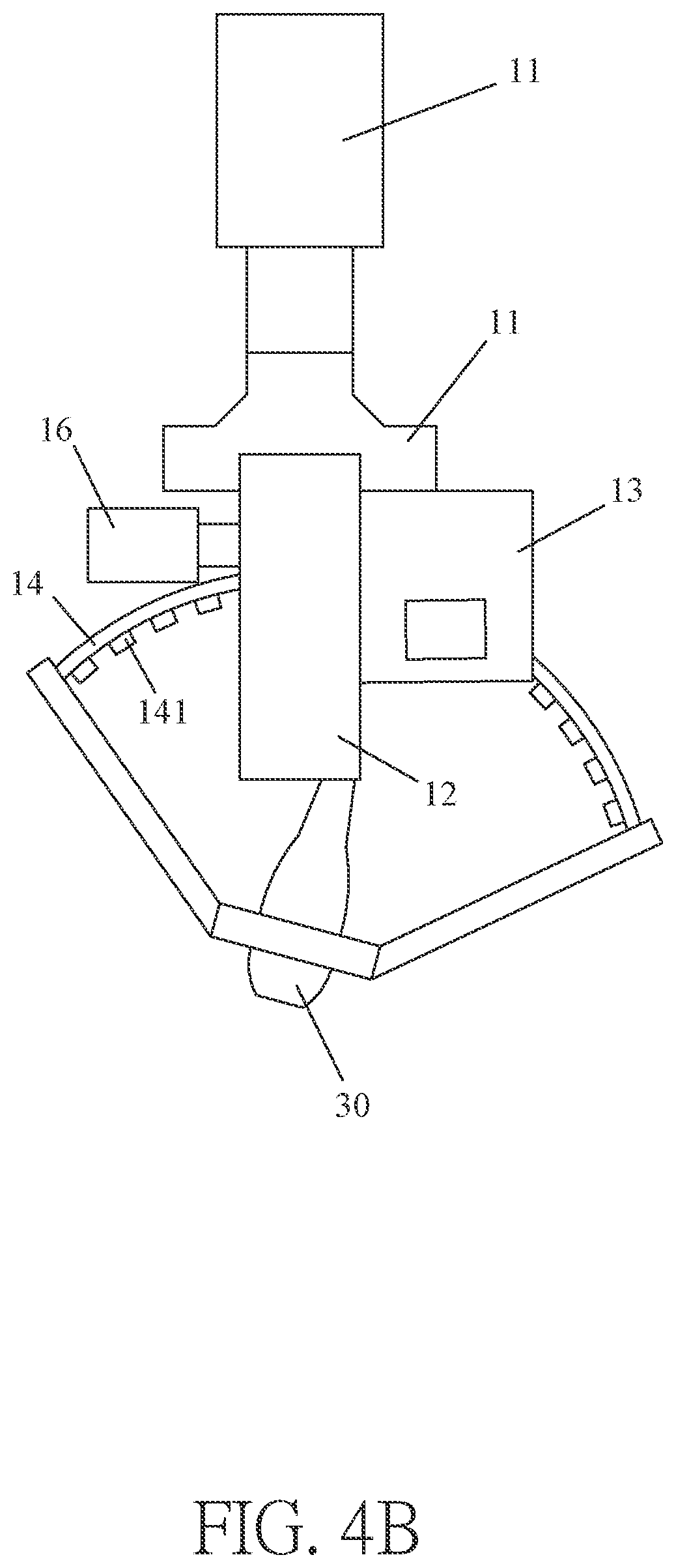 Patent US11782030 Figure 7 – Clamping apparatus for ultrasonic detection device
