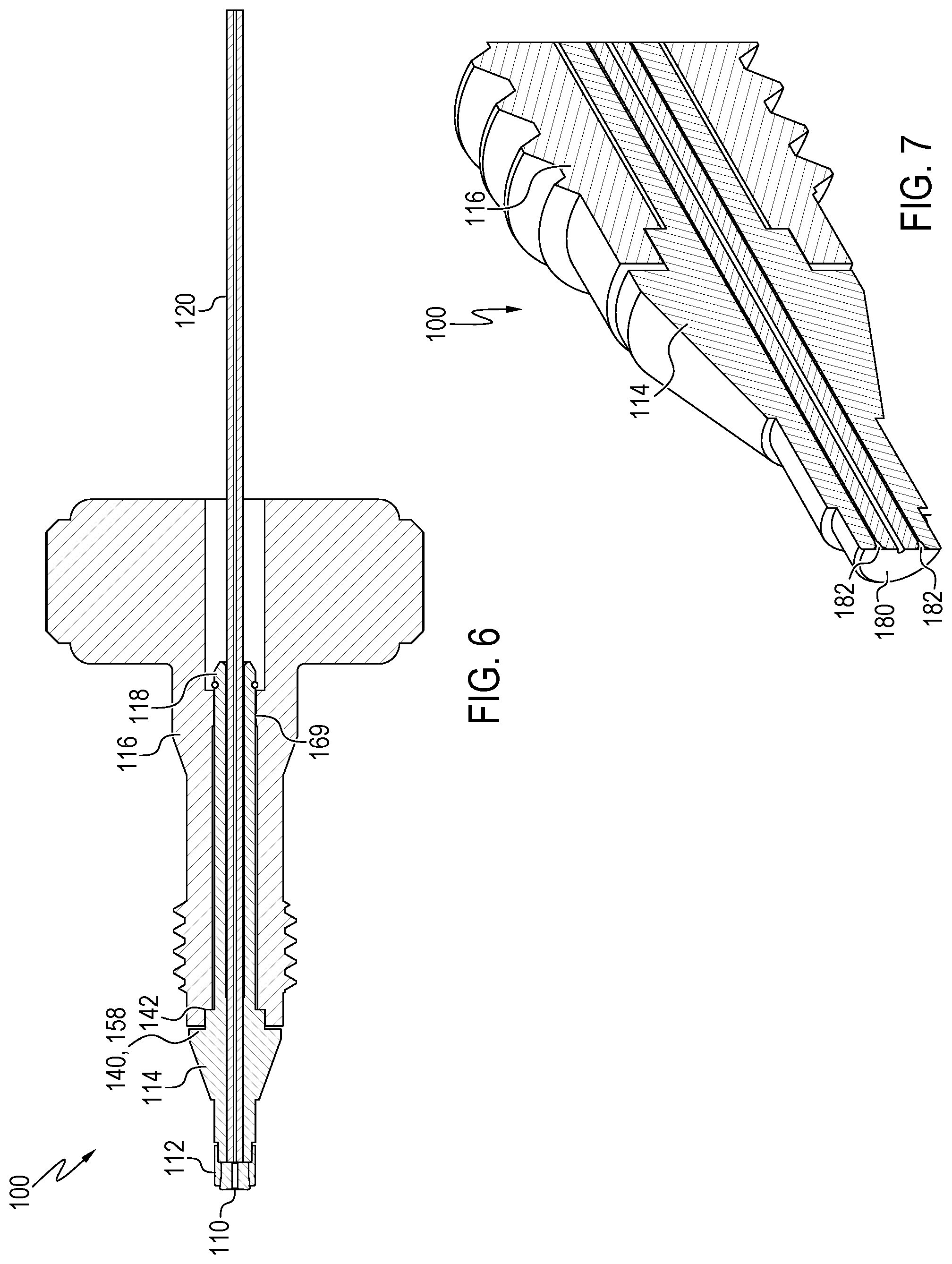 Patent US11782032 Figure 5 – Fitting for fluidic coupling in a chromatography system