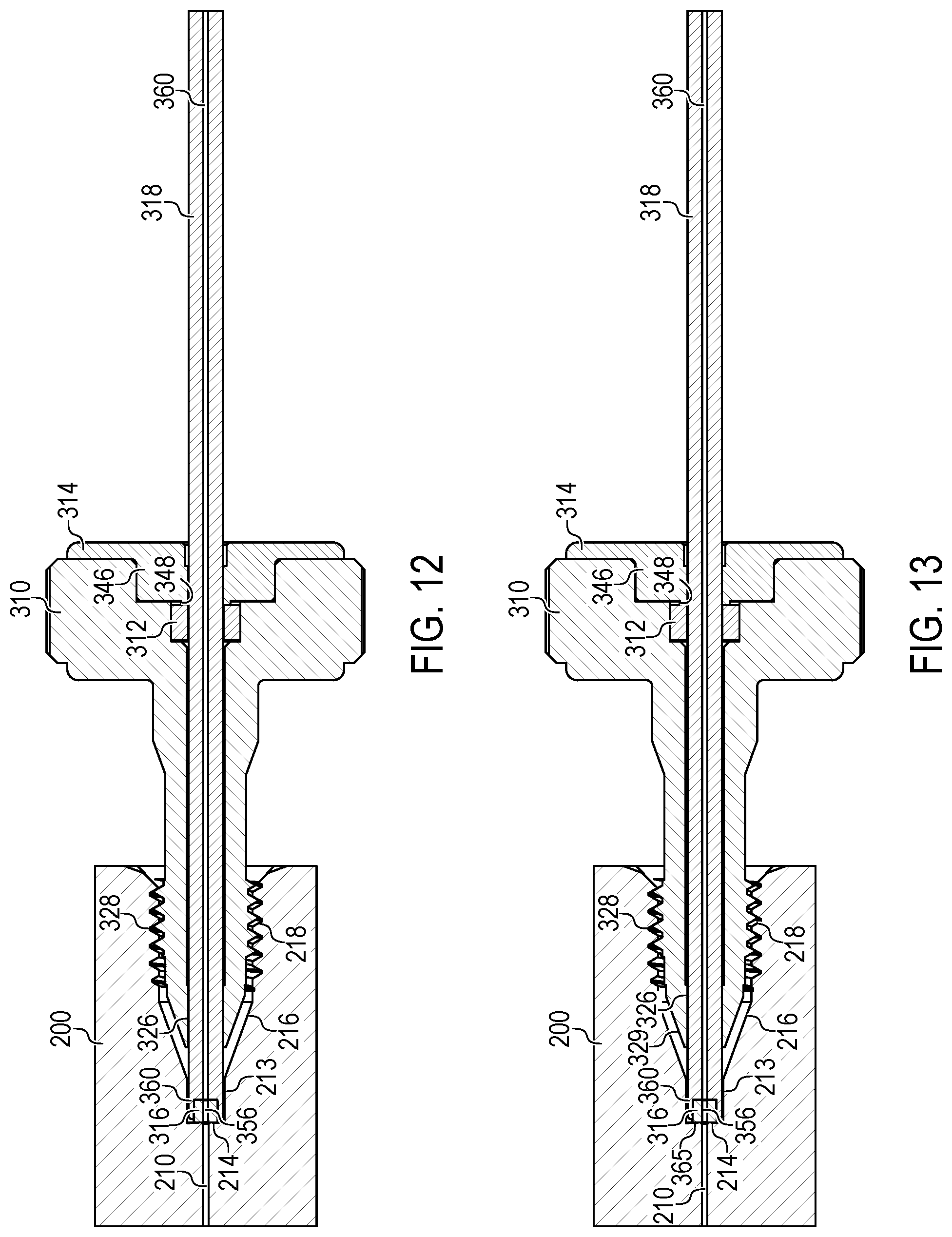 Patent US11782032 Figure 8 – Fitting for fluidic coupling in a chromatography system