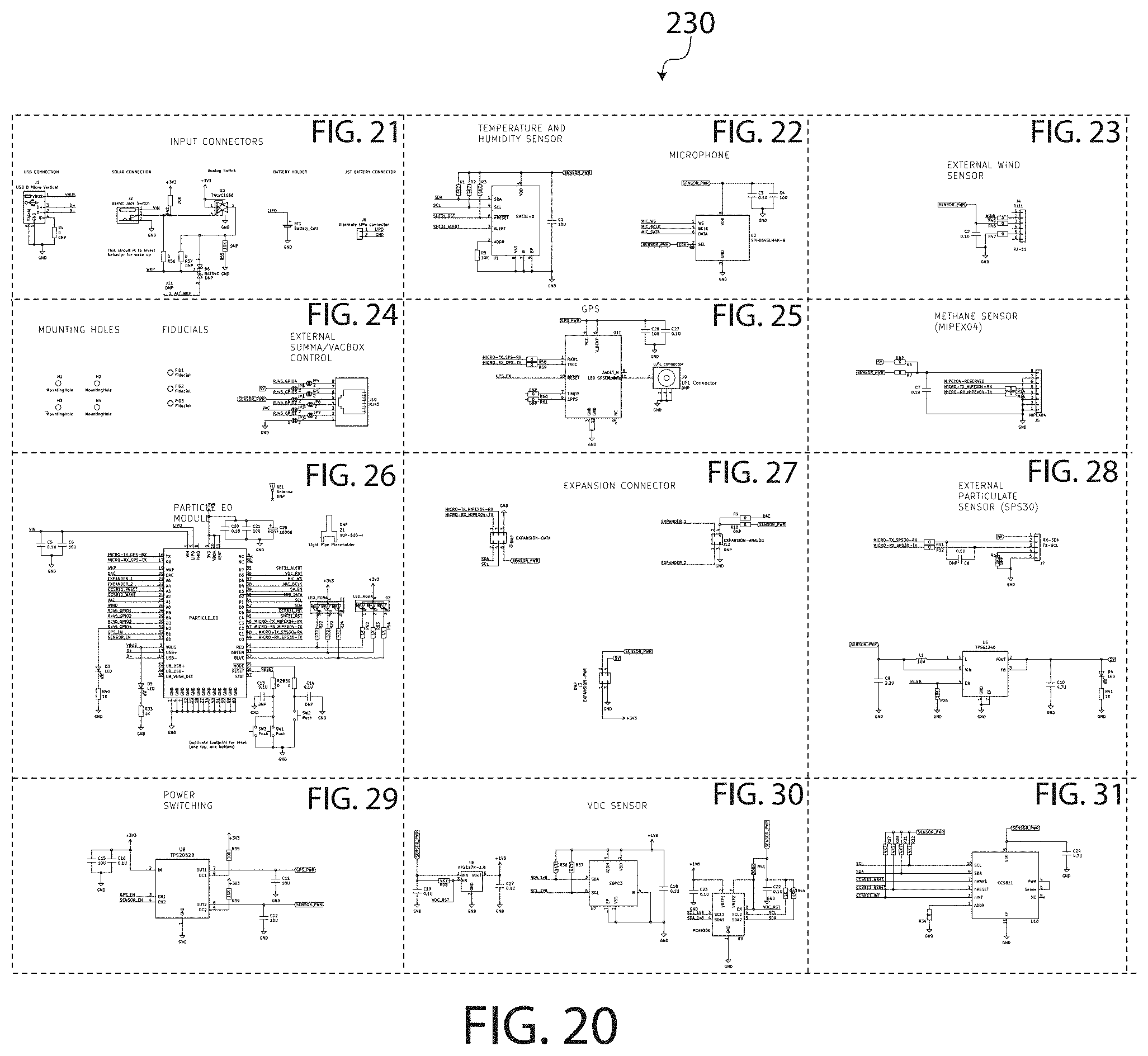 Patent US11782035 Figure 8 – Apparatus and methods for reducing fugitive gas emissions at oil facilities