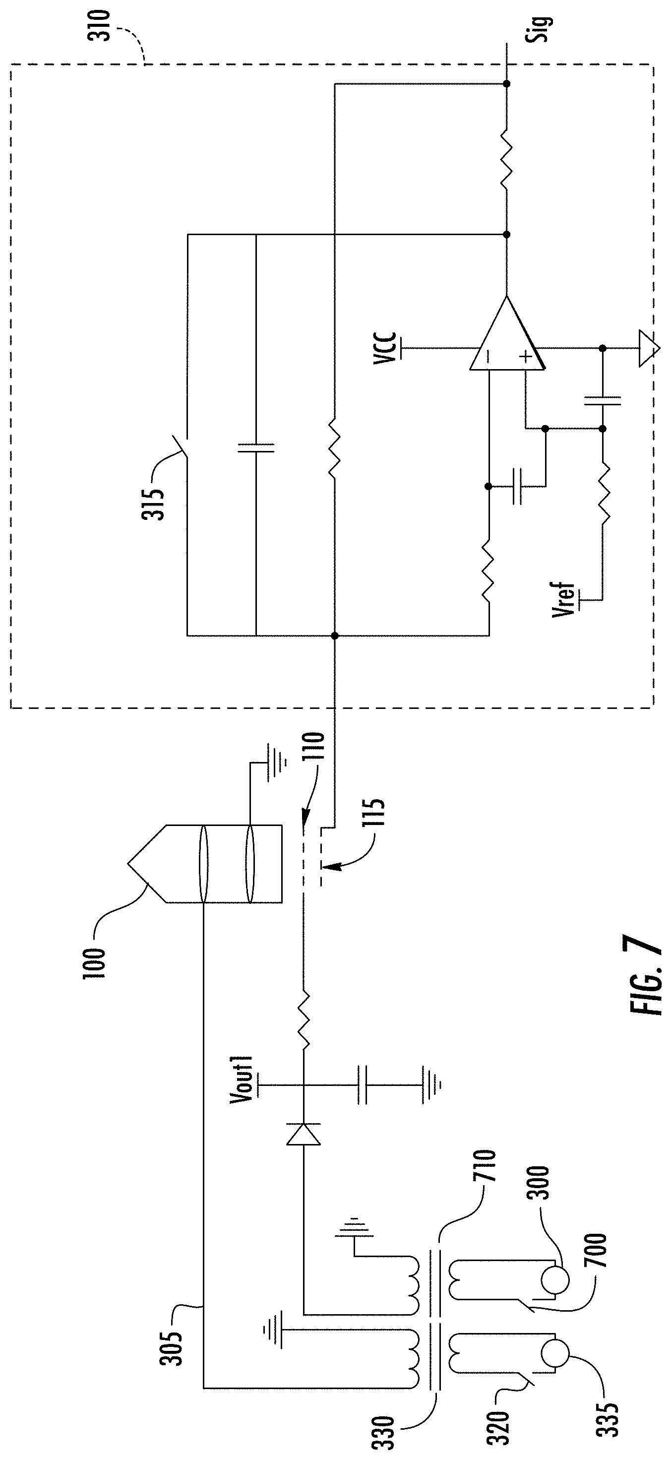Patent US11782036 Figure 7 – Methods and systems for limiting water within a photoionization detector