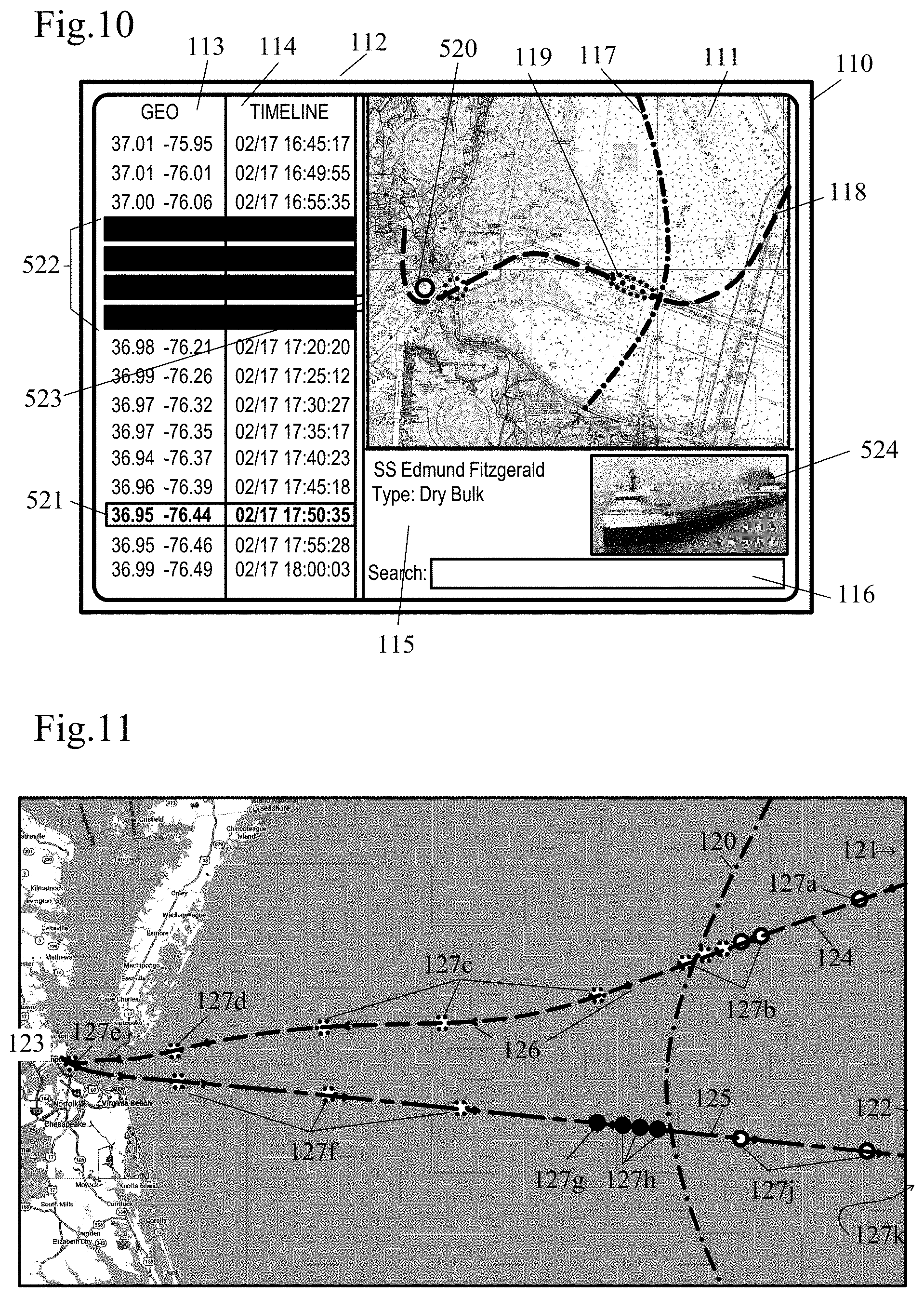 Patent US11782038 Figure 9 – Maritime sulfur dioxide emissions control area fuel switch detection system