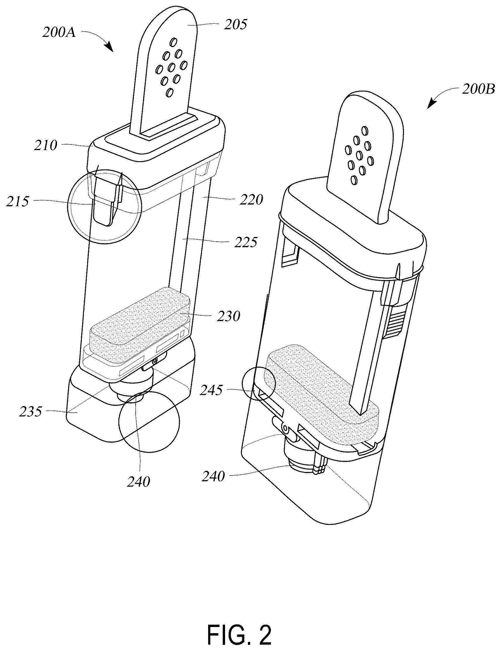 Patent US11782042 Figure 17 – Hazardous contaminant collection kit and rapid testing