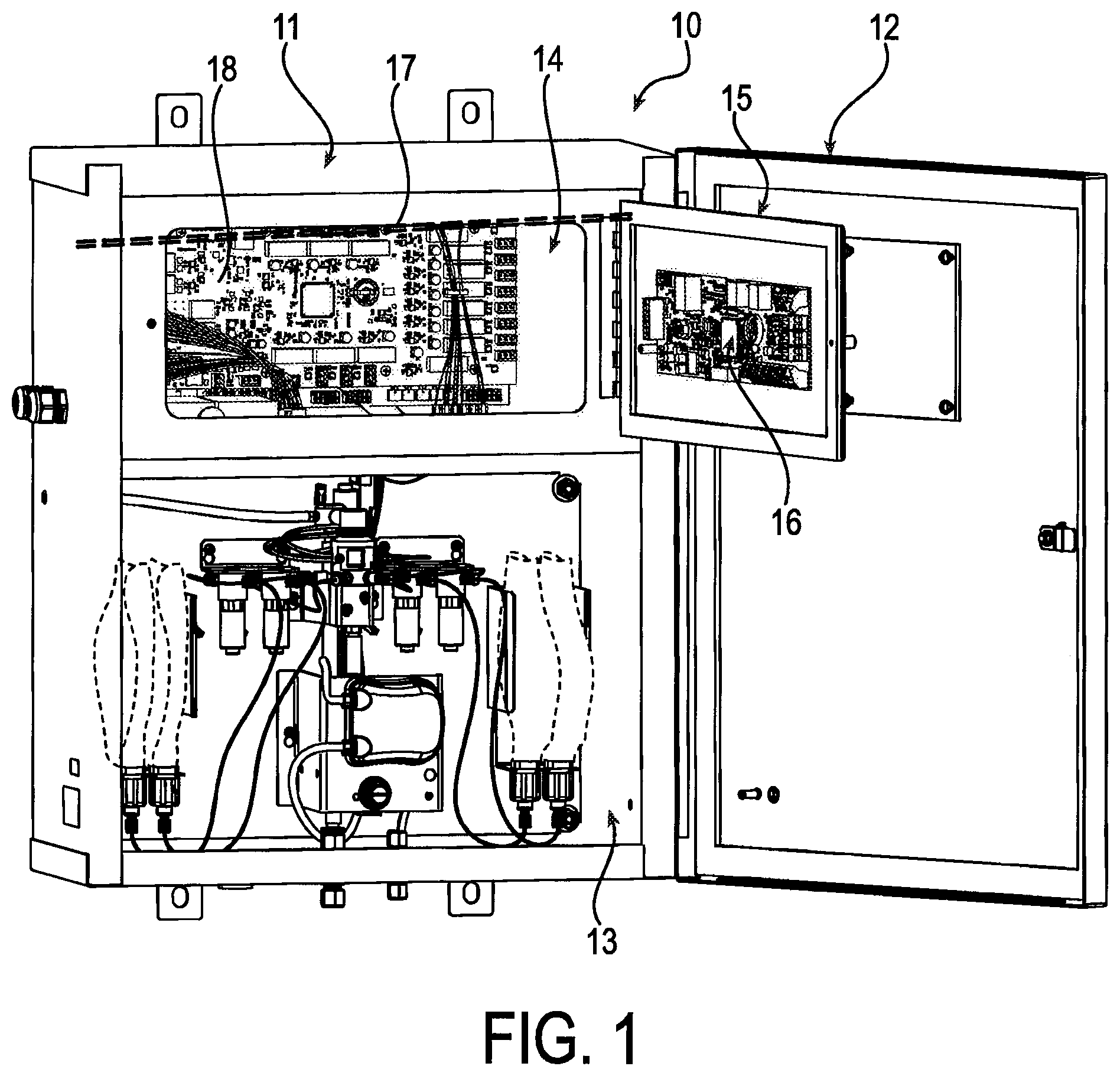 Patent US11782043 Figure 1 – Method and apparatus for detecting trace amounts of copper and silver in water