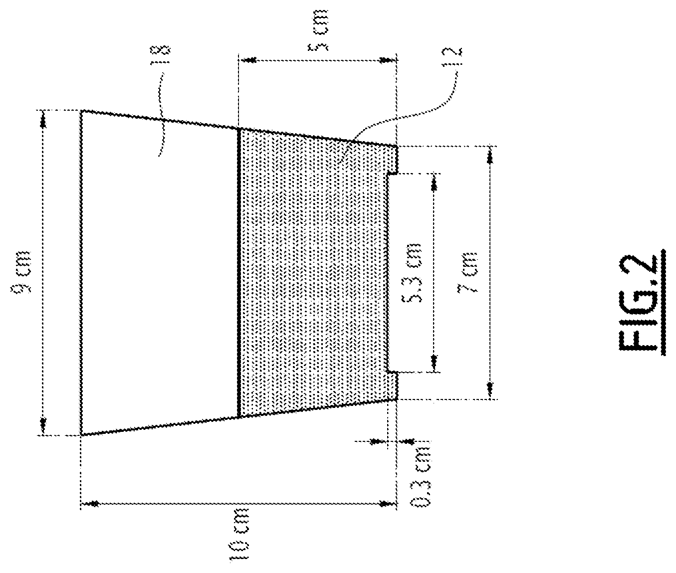 Patent US11782045 Figure 2 – Method for assessing the concentration of uranium in a sample by gamma spectrometry, and associated device