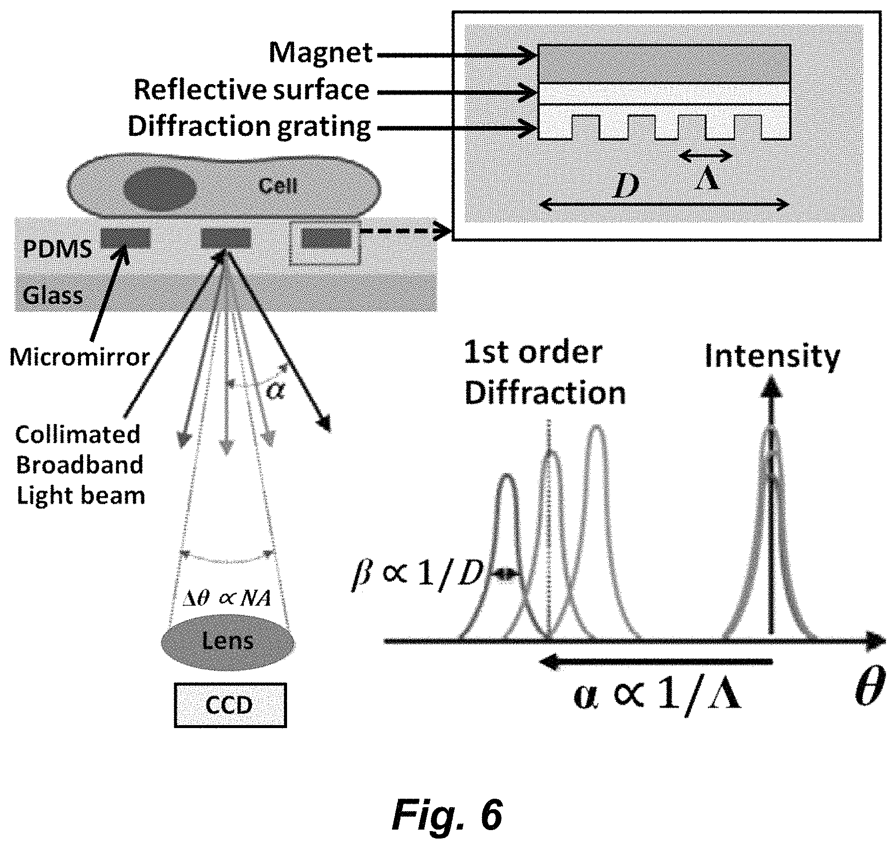 Patent US11782046 Figure 6 – Single-pixel optical technologies for instantly quantifying multicellular response profiles