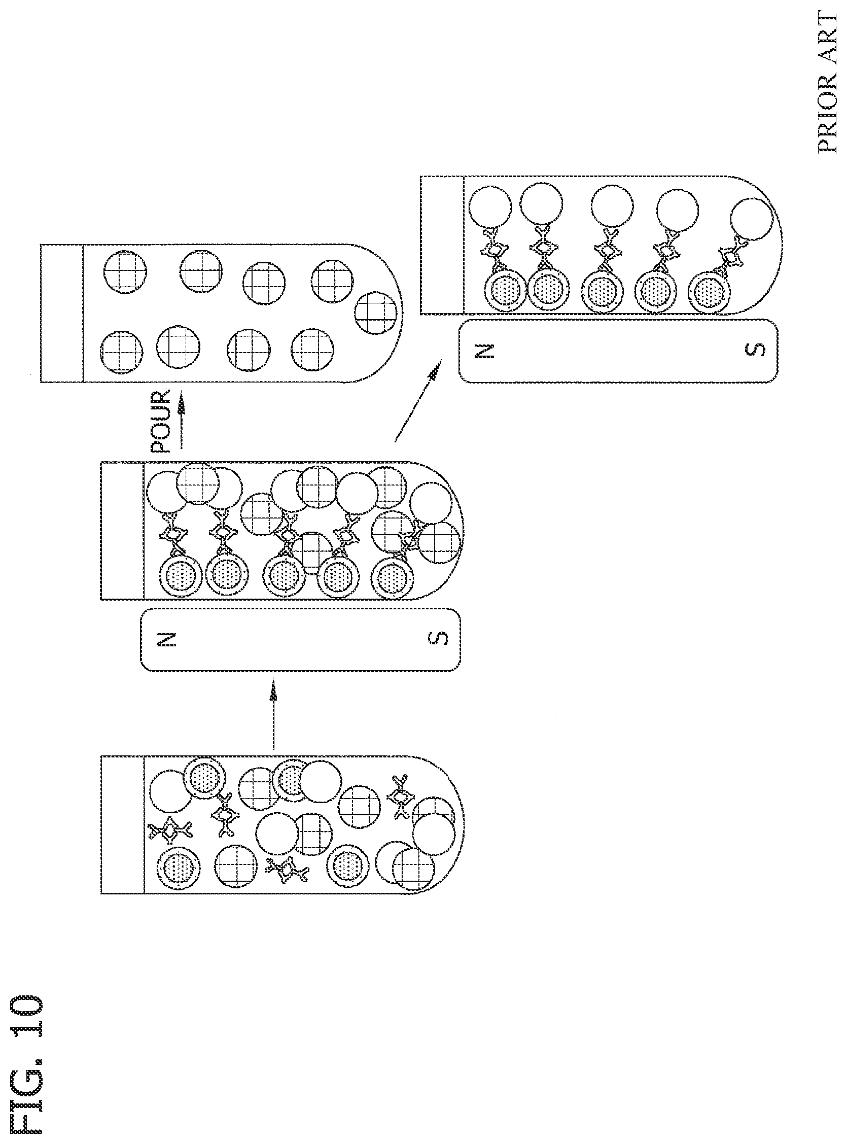 Patent US11782054 Figure 10 – Antibody-linked immuno-sedimentation agent and method of isolating a target form a sample using same