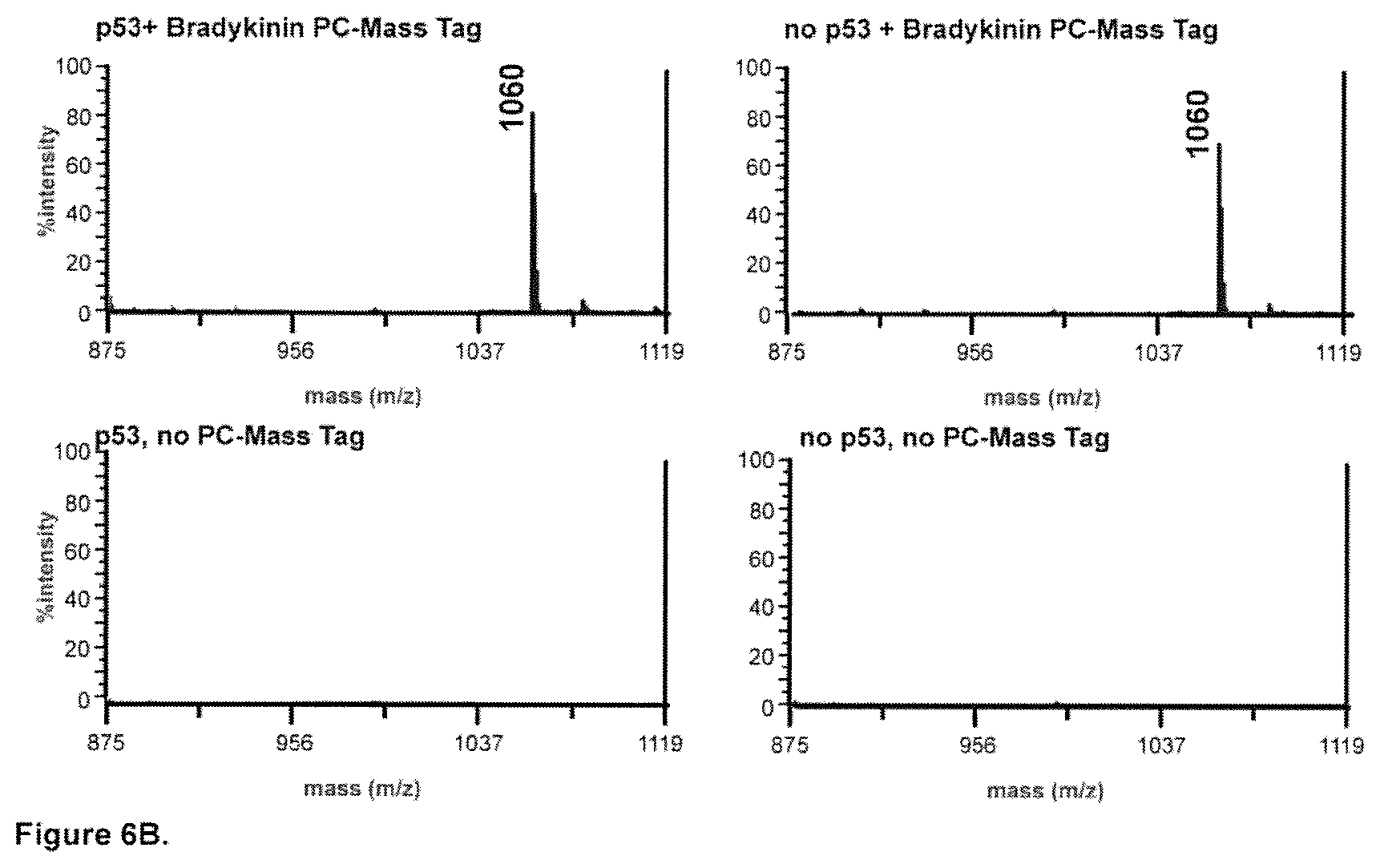 Patent US11782056 Figure 8 – Global proteomic screening of random bead arrays using mass spectrometry imaging