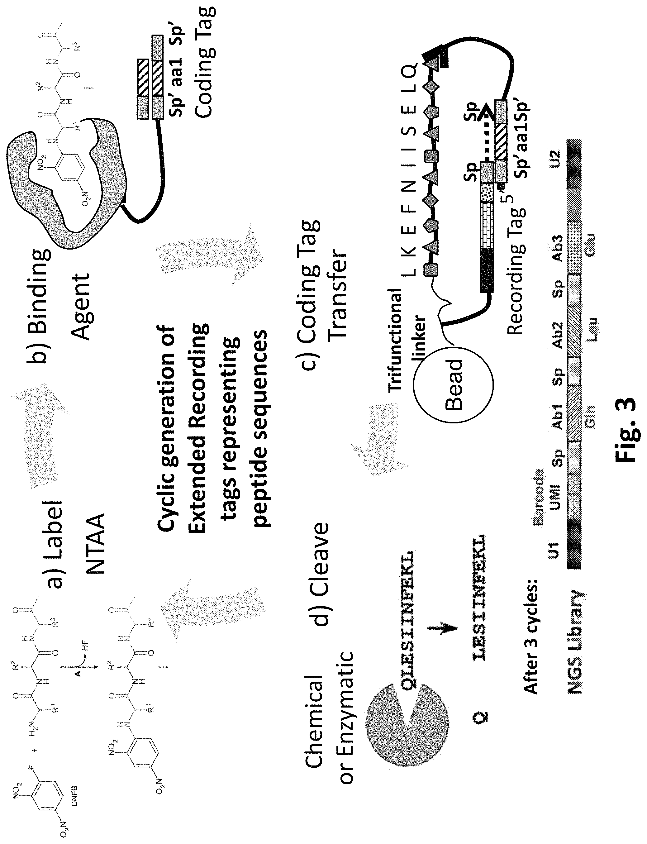 Patent US11782062 Figure 7 – Kits for analysis using nucleic acid encoding and/or label