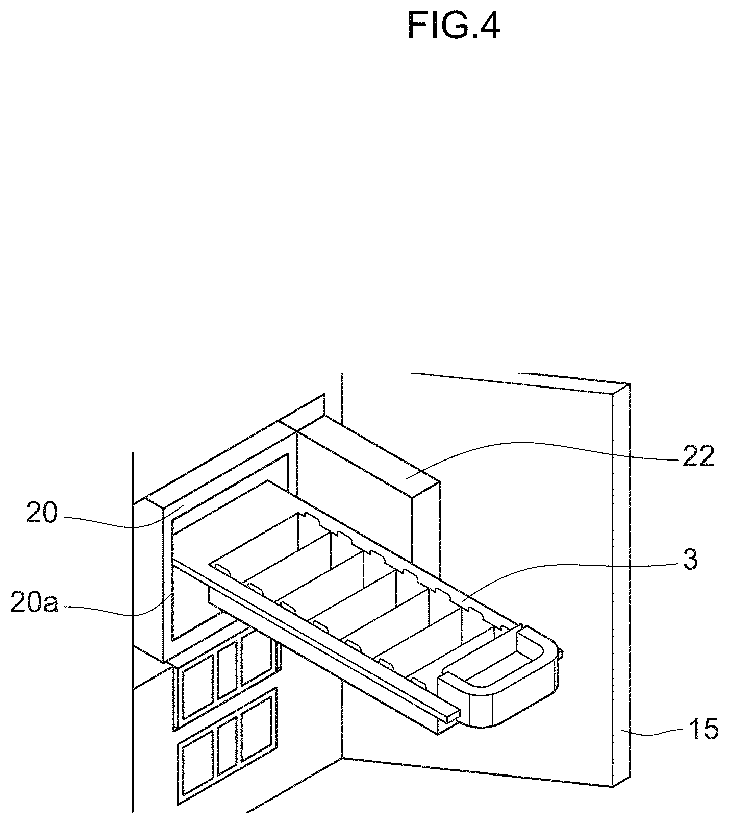 Patent US11782066 Figure 4 – Reagent storage device, reagent storage method, and shutter
