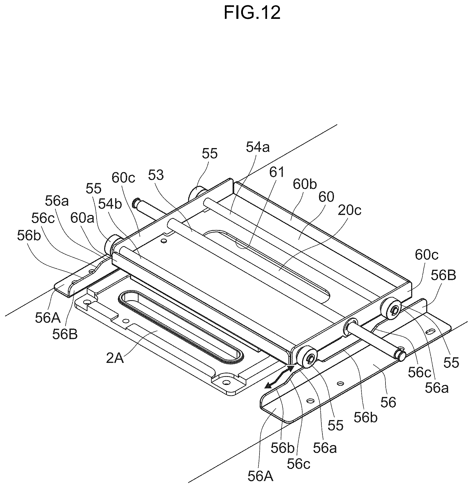 Patent US11782066 Figure 12 – Reagent storage device, reagent storage method, and shutter