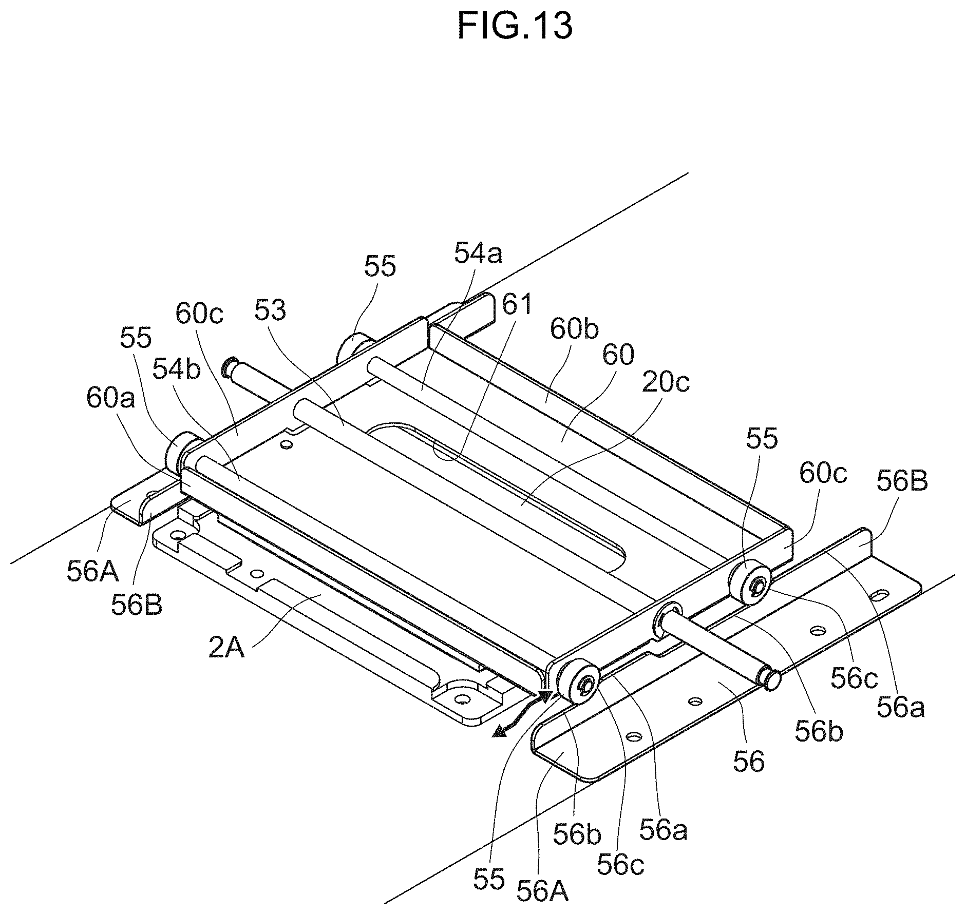 Patent US11782066 Figure 13 – Reagent storage device, reagent storage method, and shutter