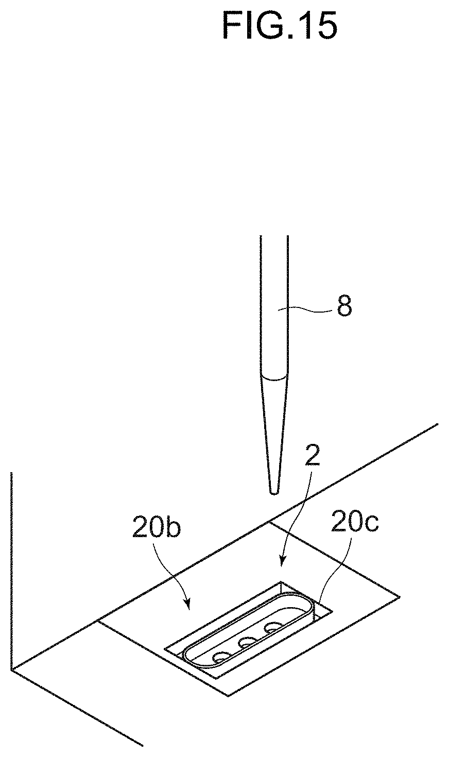Patent US11782066 Figure 15 – Reagent storage device, reagent storage method, and shutter
