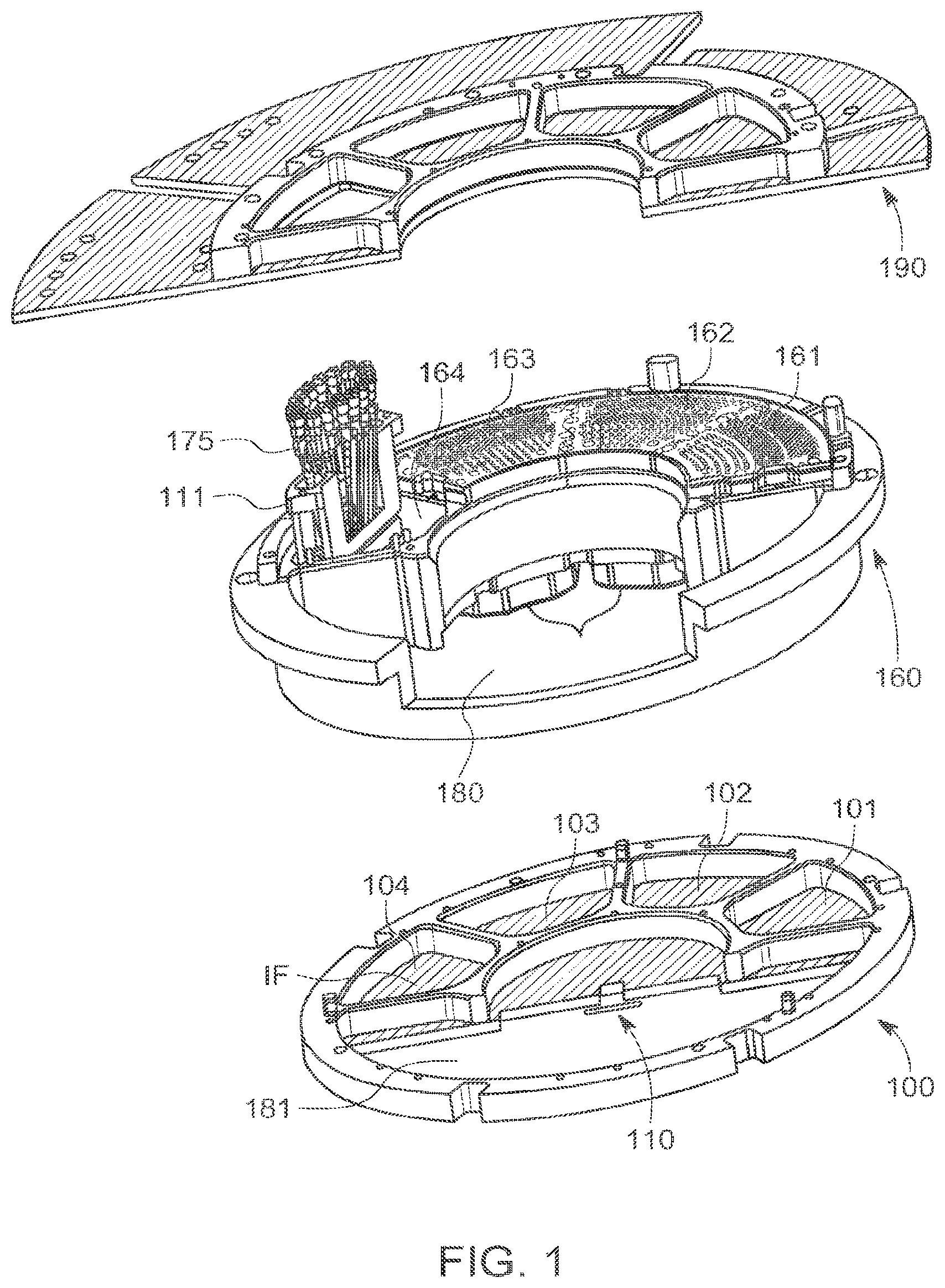 Patent US11782072 Figure 1 – Test arrangement for testing high-frequency components, particularly silicon photonics devices under test