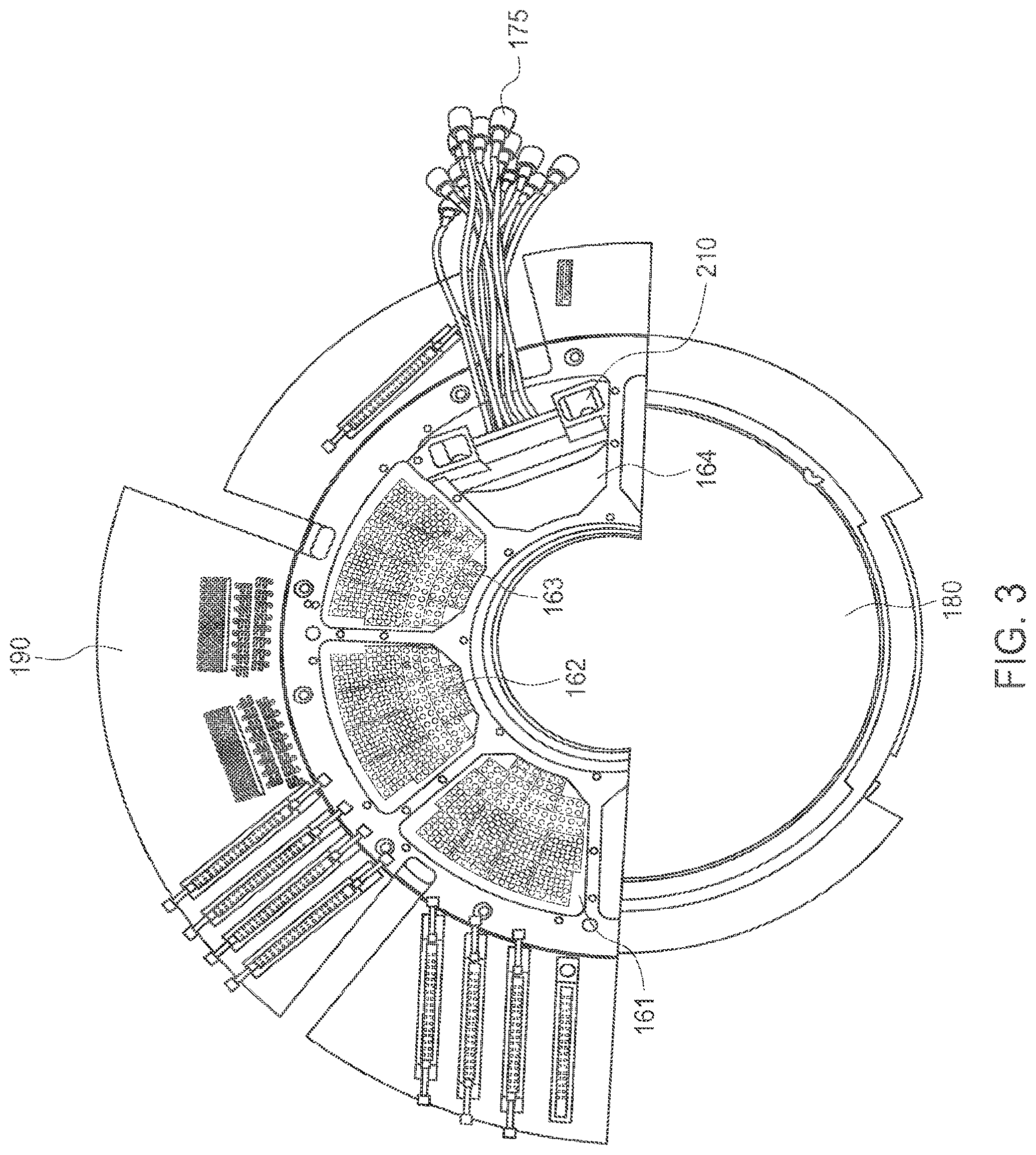 Patent US11782072 Figure 3 – Test arrangement for testing high-frequency components, particularly silicon photonics devices under test