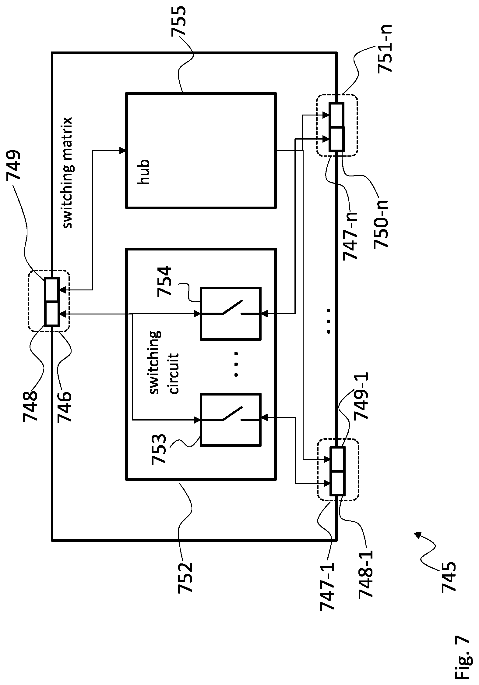Patent US11782073 Figure 7 – Probe extension system, measurement system and probe extension method