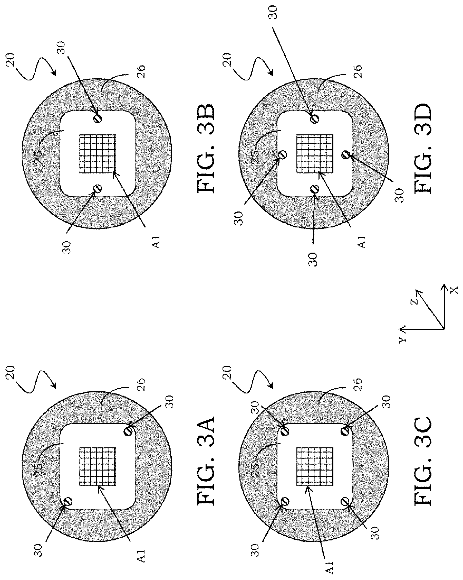 Patent US11782075 Figure 4 – Probe card for a testing apparatus of electronic devices