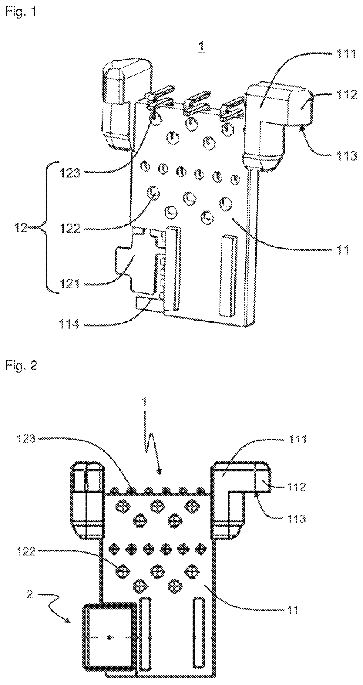 Patent US11782076 Figure 1 – Electrical device for receiving a magnetic field measurement sensor