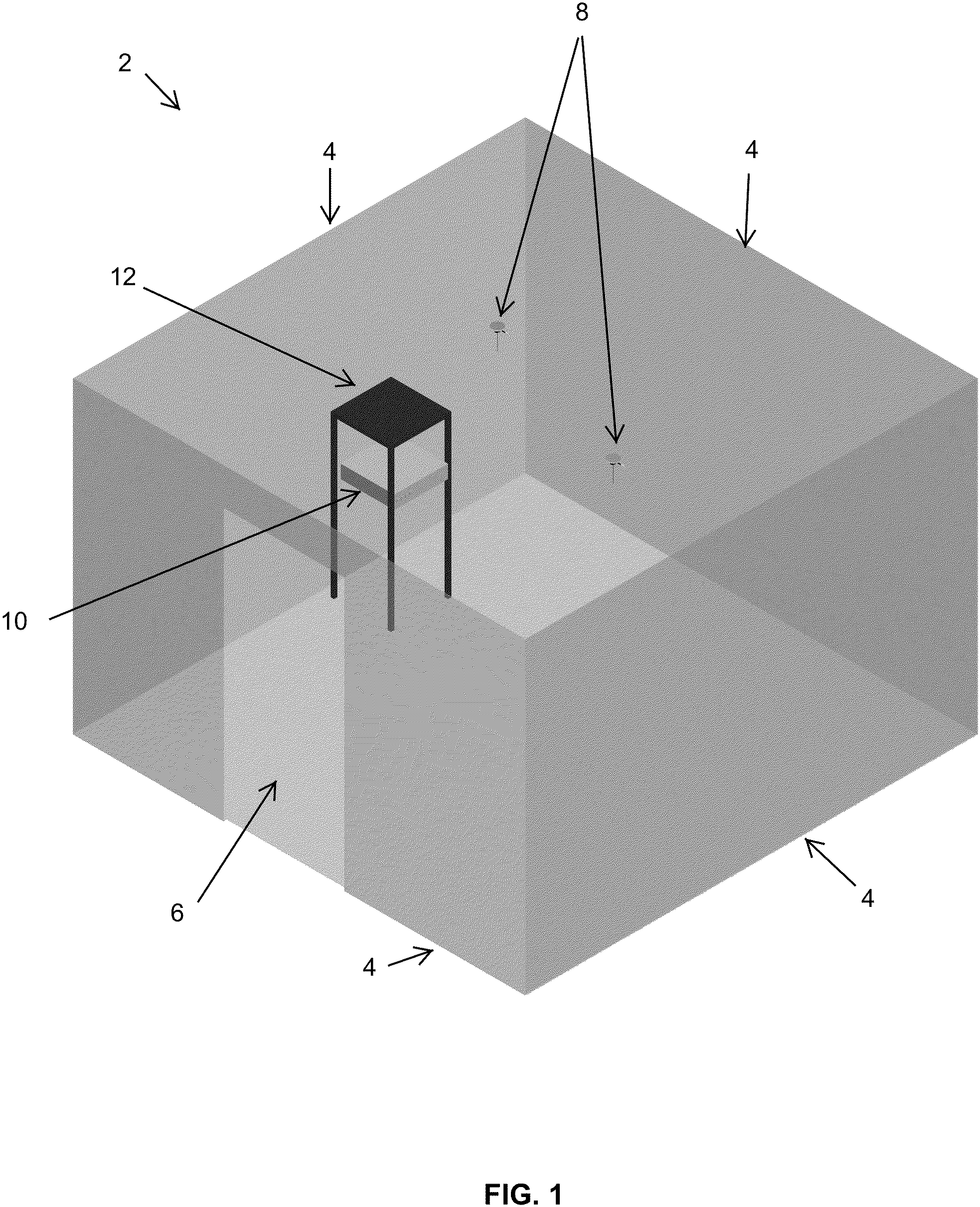 Patent US11782080 Figure 1 – Remotely controlled, automated shielding effectiveness test system for high-altitude electromagnetic pulse detection