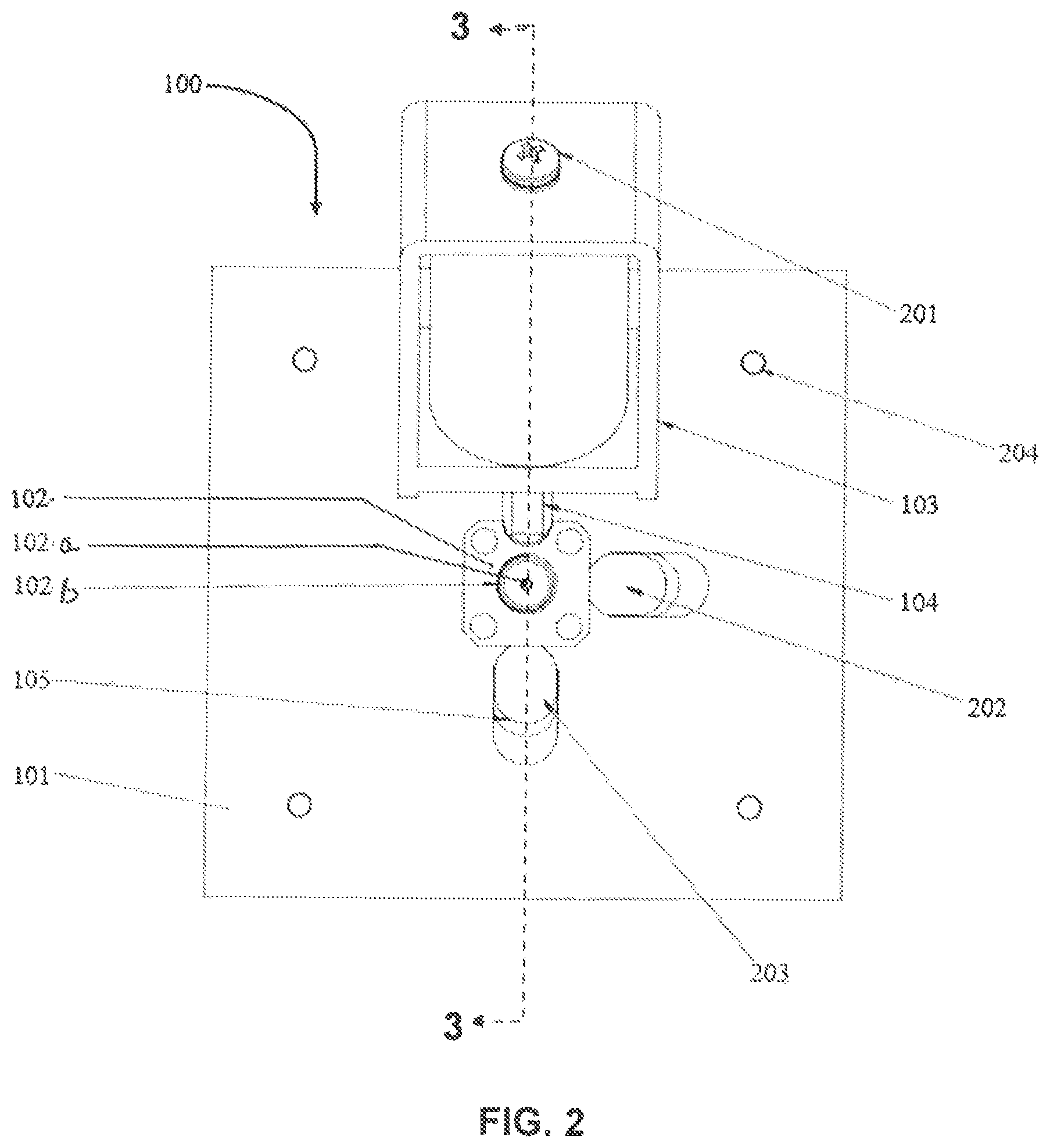 Patent US11782083 Figure 2 – Relay pogo charged device model tester using electrostatic discharge method and structure for repeatable charged device model testing