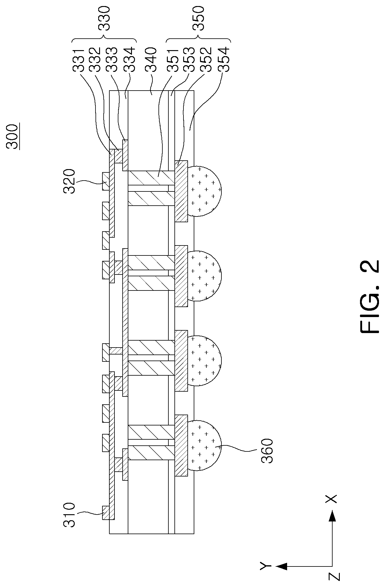 Patent US11782085 Figure 2 – Semiconductor test device and system and test method using the same
