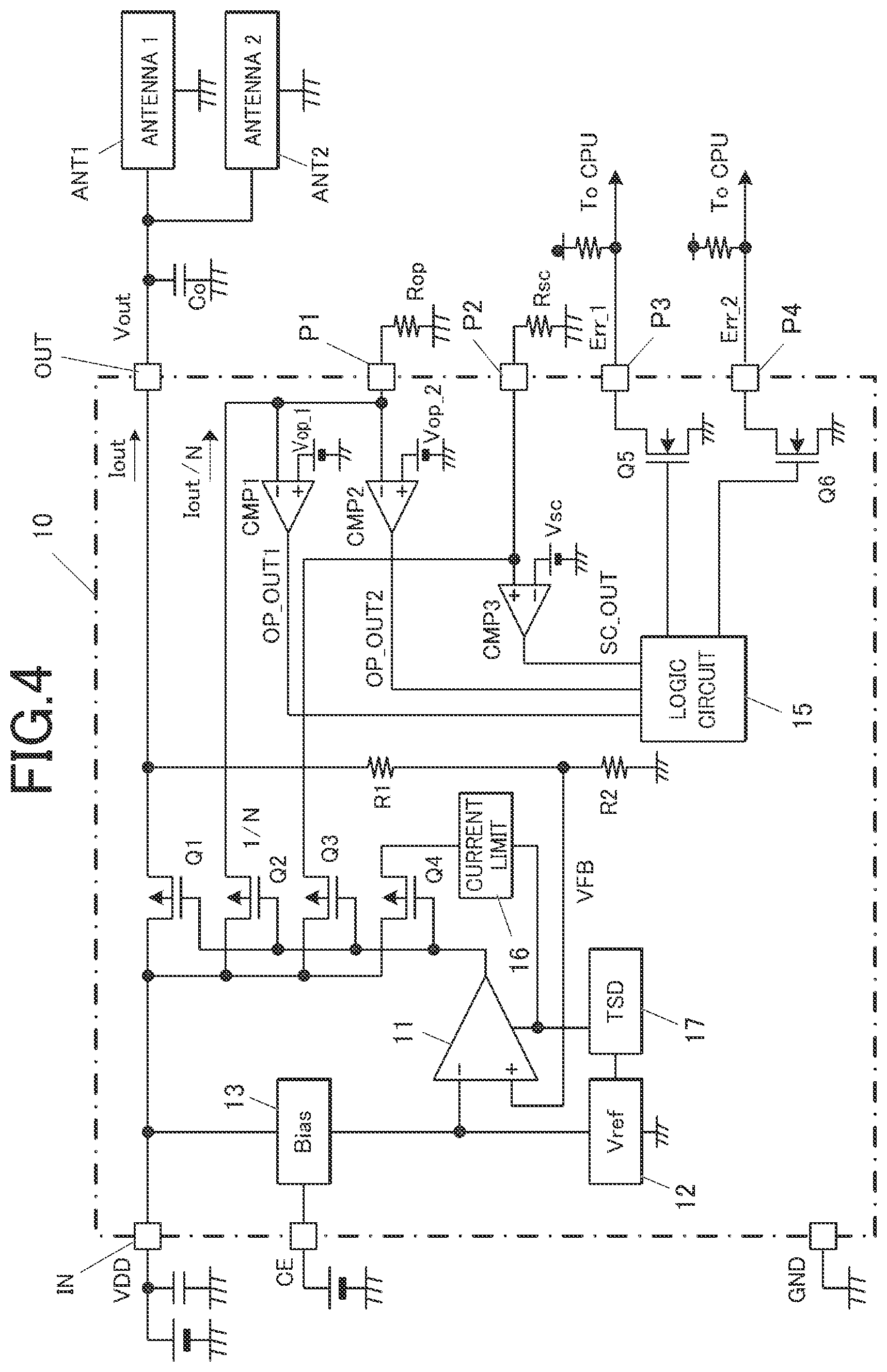 Patent US11782087 Figure 4 – Semiconductor integrated circuit