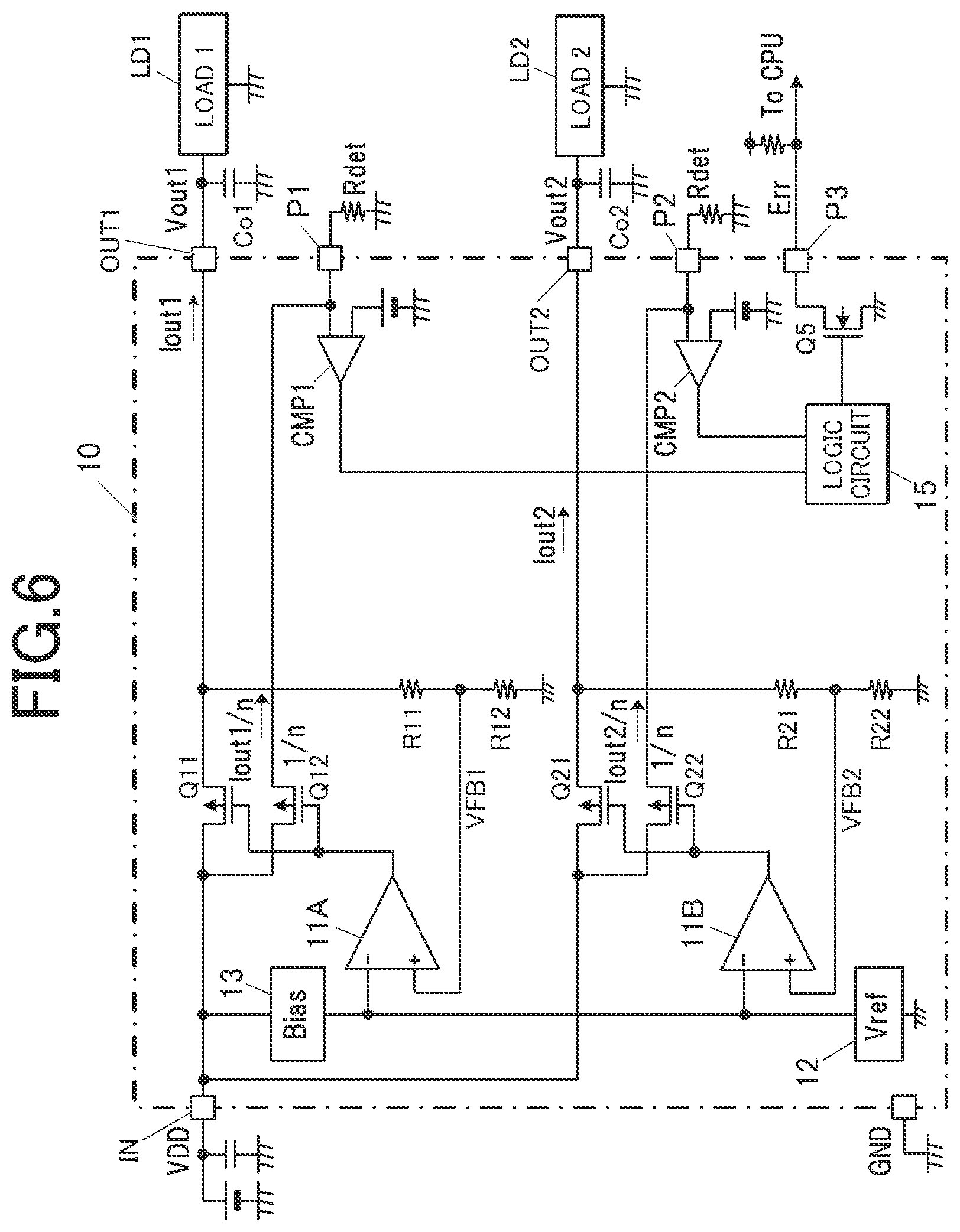 Patent US11782087 Figure 6 – Semiconductor integrated circuit