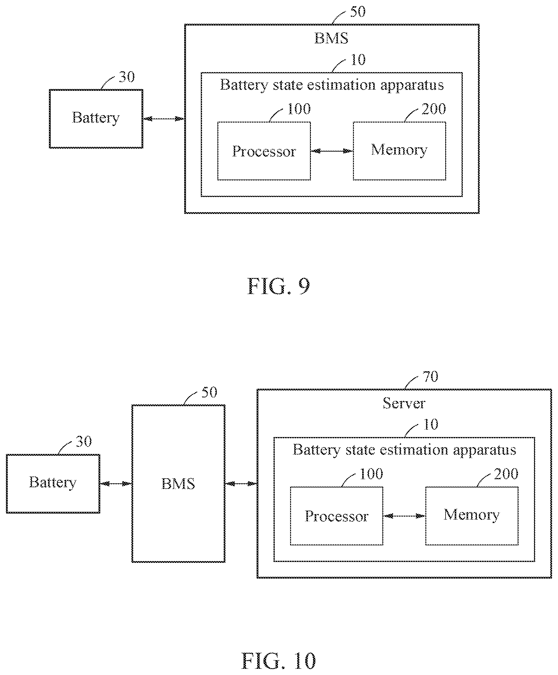 Patent US11782094 Figure 8 – Battery state estimation method and apparatus