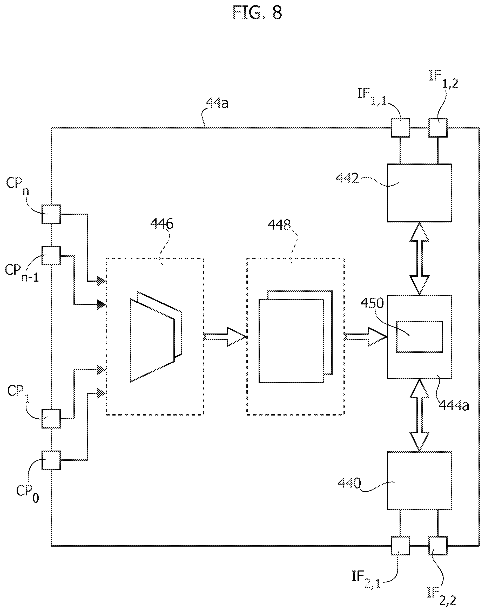 Patent US11782095 Figure 5 – Processing system for monitoring the cell voltages of a rechargeable battery, related battery monitoring system and electric vehicle