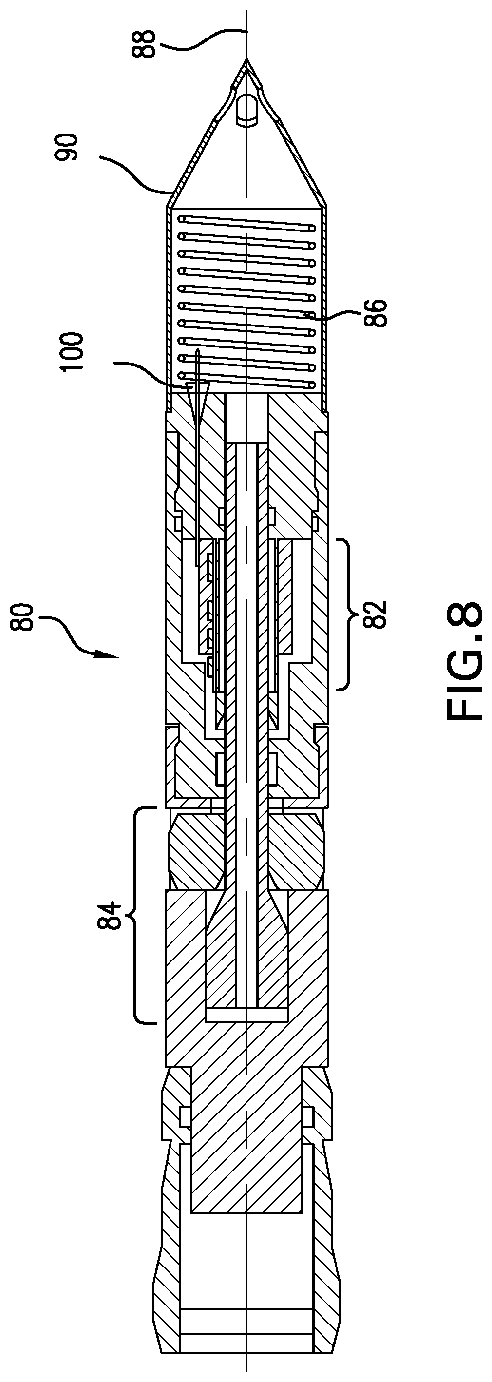 Patent US11782098 Figure 9 – Frac dart, method, and system