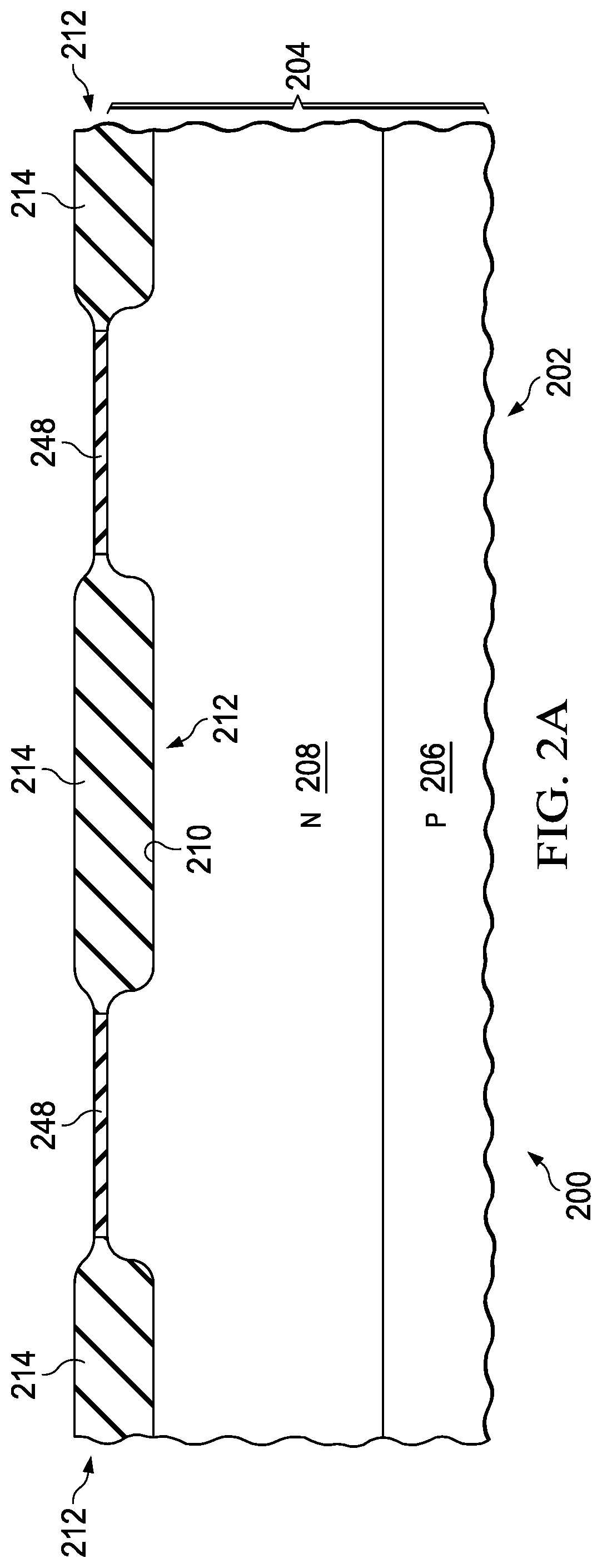 Patent US11782102 Figure 6 – Hall sensor with dielectric isolation and p-n junction isolation